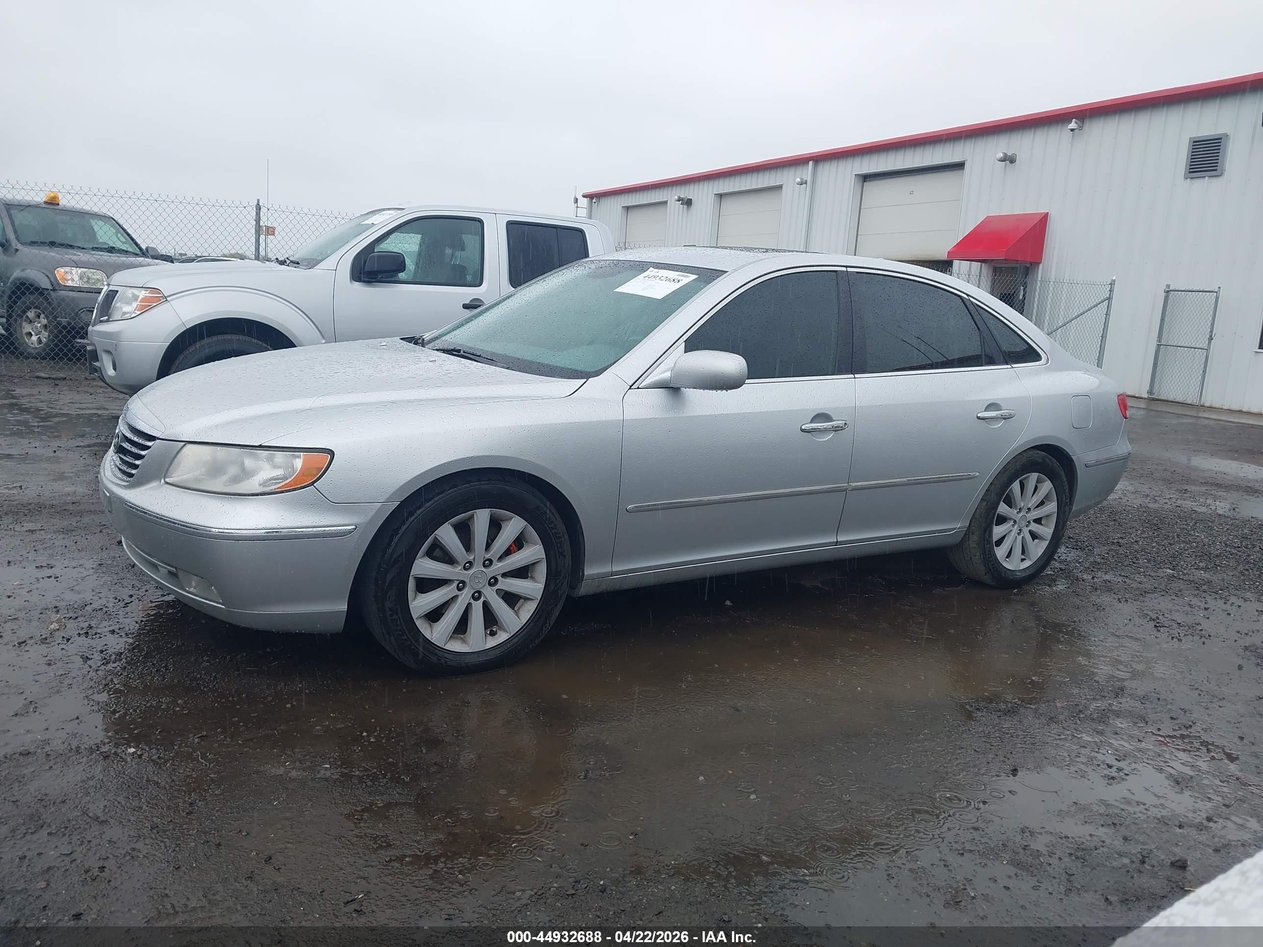 2009 Hyundai Azera Gls Silver vin: KMHFC46D19A358746