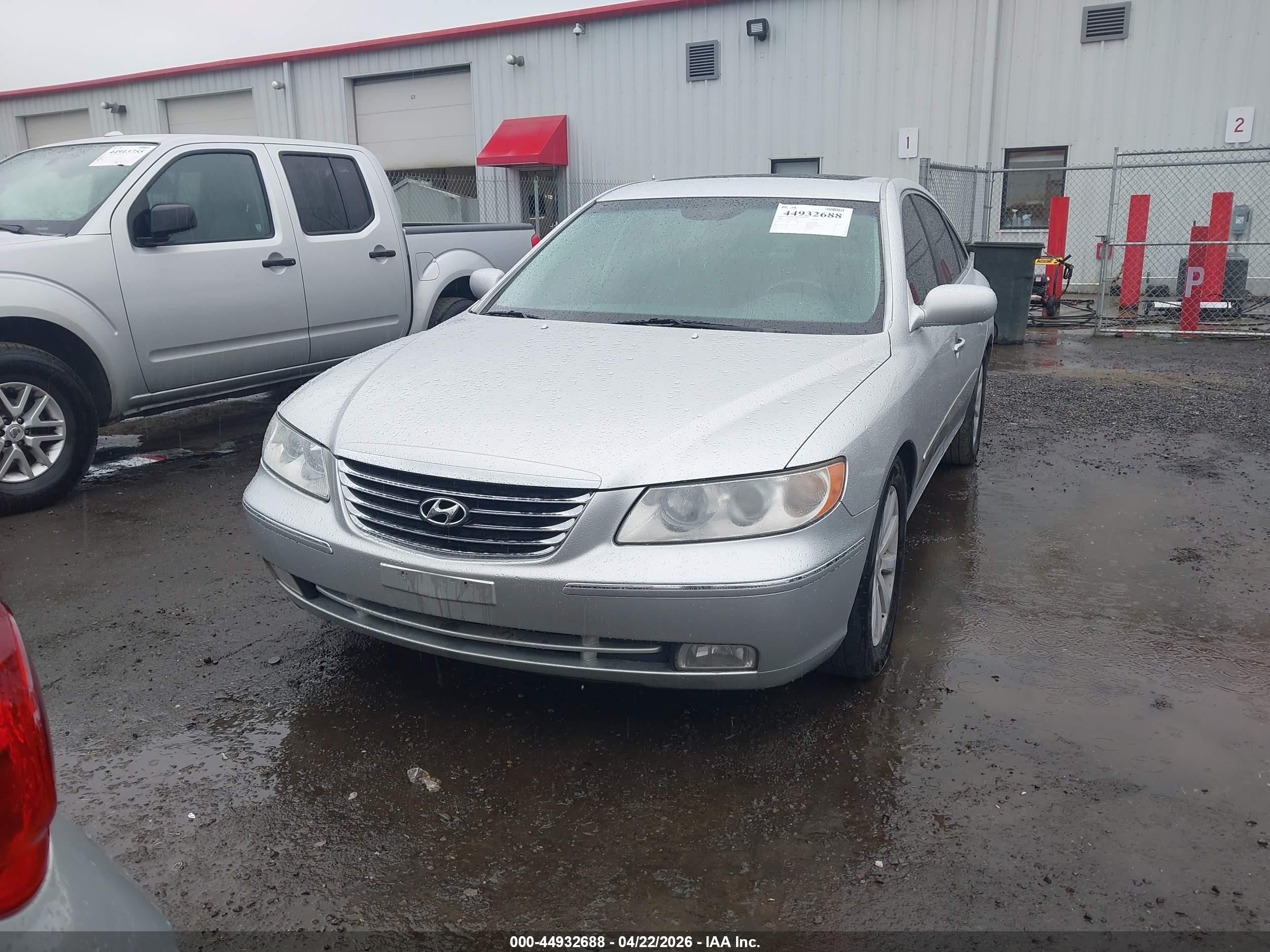 2009 Hyundai Azera Gls Silver vin: KMHFC46D19A358746