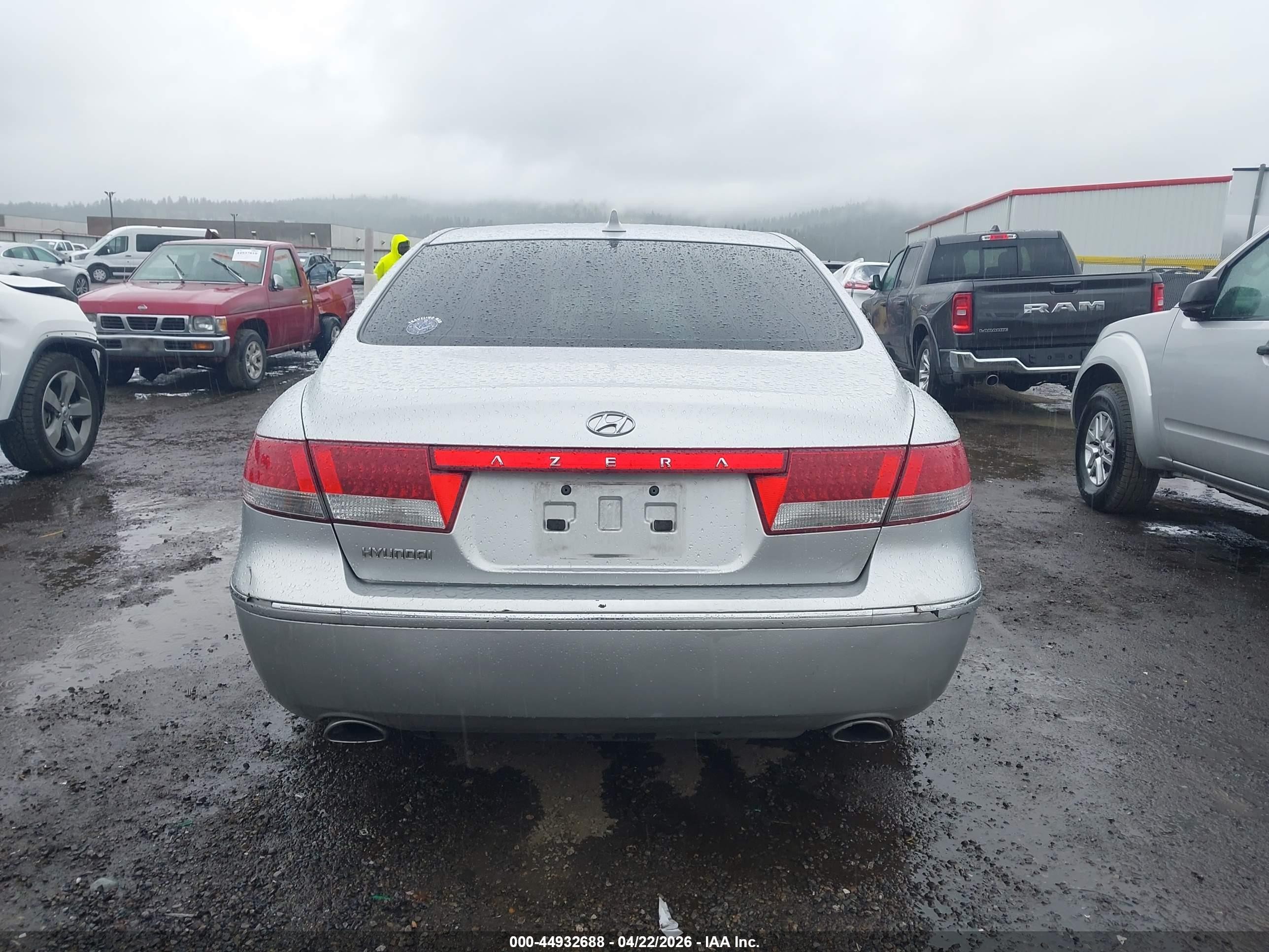 2009 Hyundai Azera Gls Silver vin: KMHFC46D19A358746