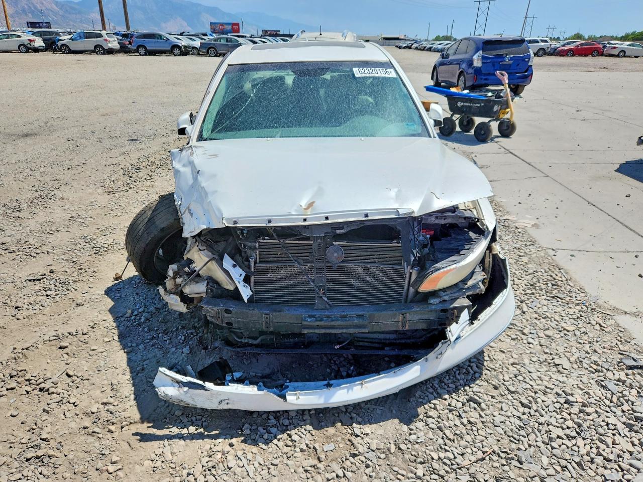 2009 Hyundai Azera Gls White vin: KMHFC46D39A349918