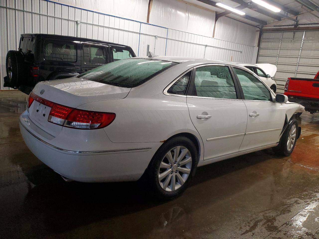 2009 Hyundai Azera Gls Белый vin: KMHFC46D39A359140