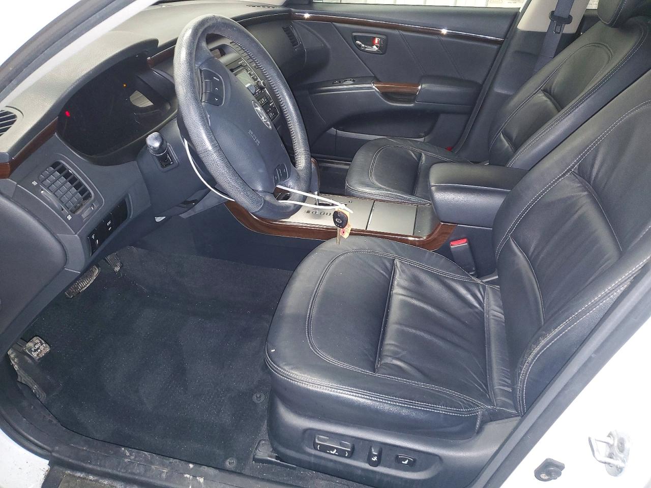 2009 Hyundai Azera Gls Белый vin: KMHFC46D39A359140