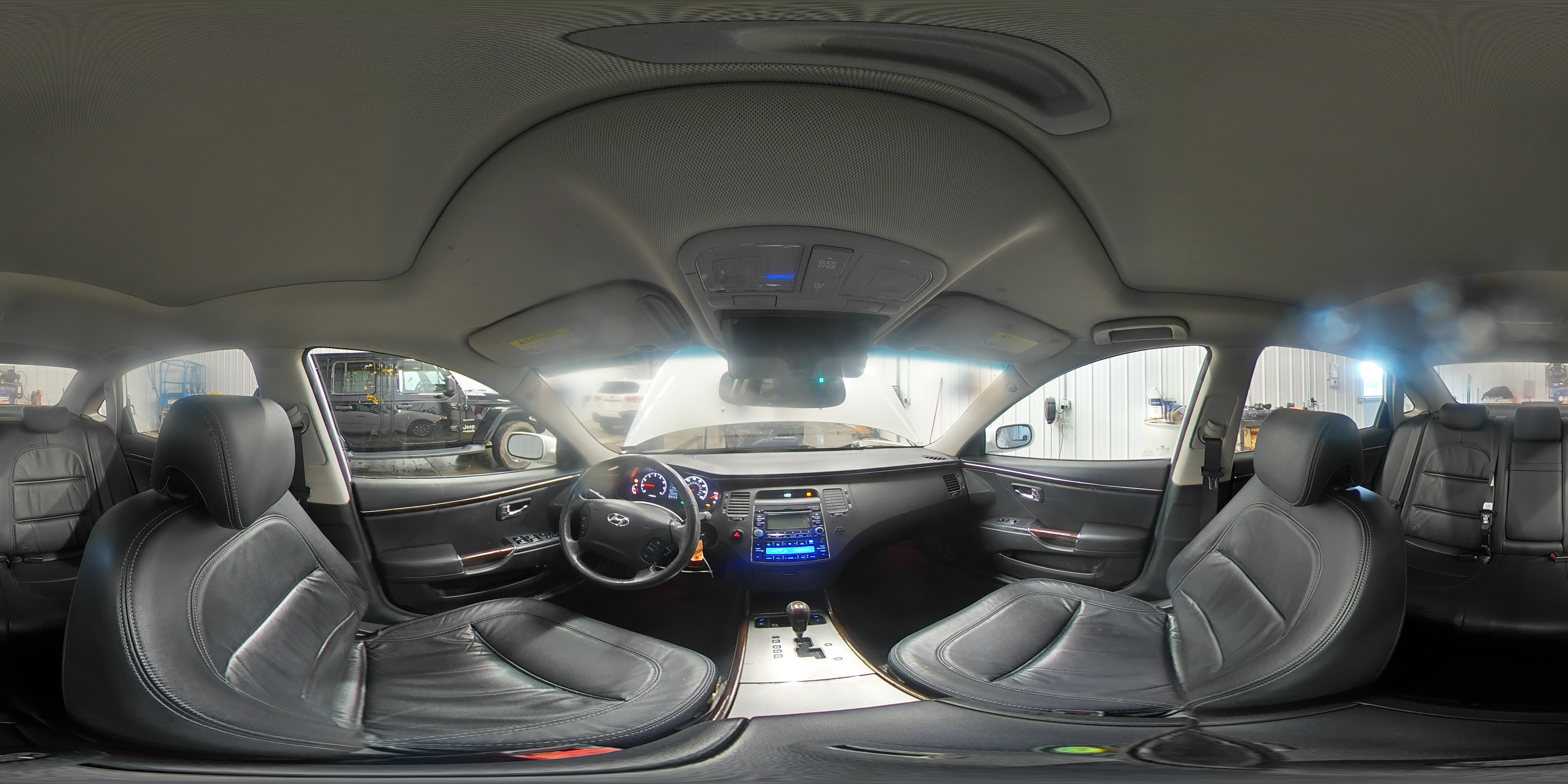 2009 Hyundai Azera Gls Белый vin: KMHFC46D39A359140