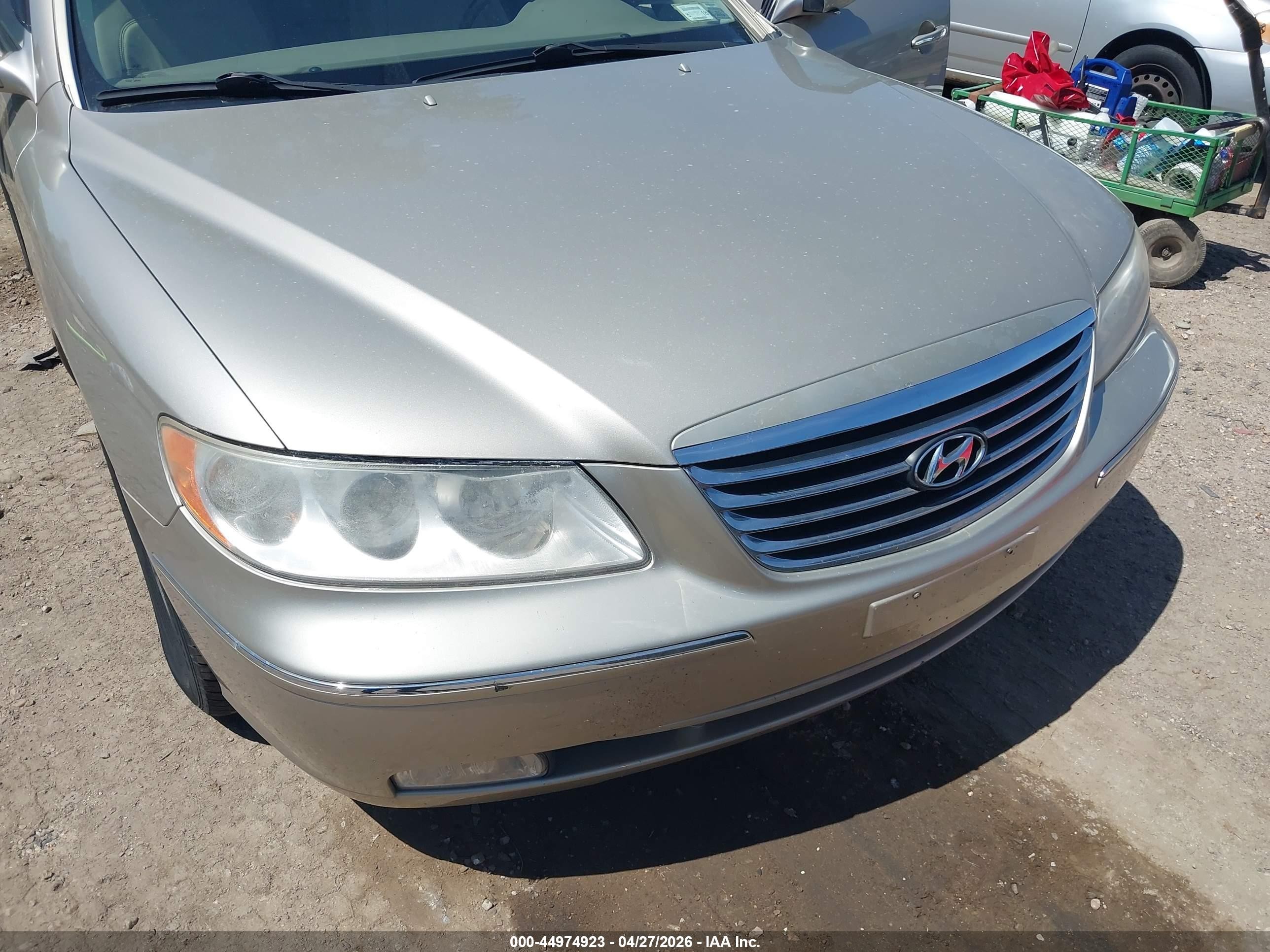 2009 Hyundai Azera Gls Gold vin: KMHFC46D49A372706