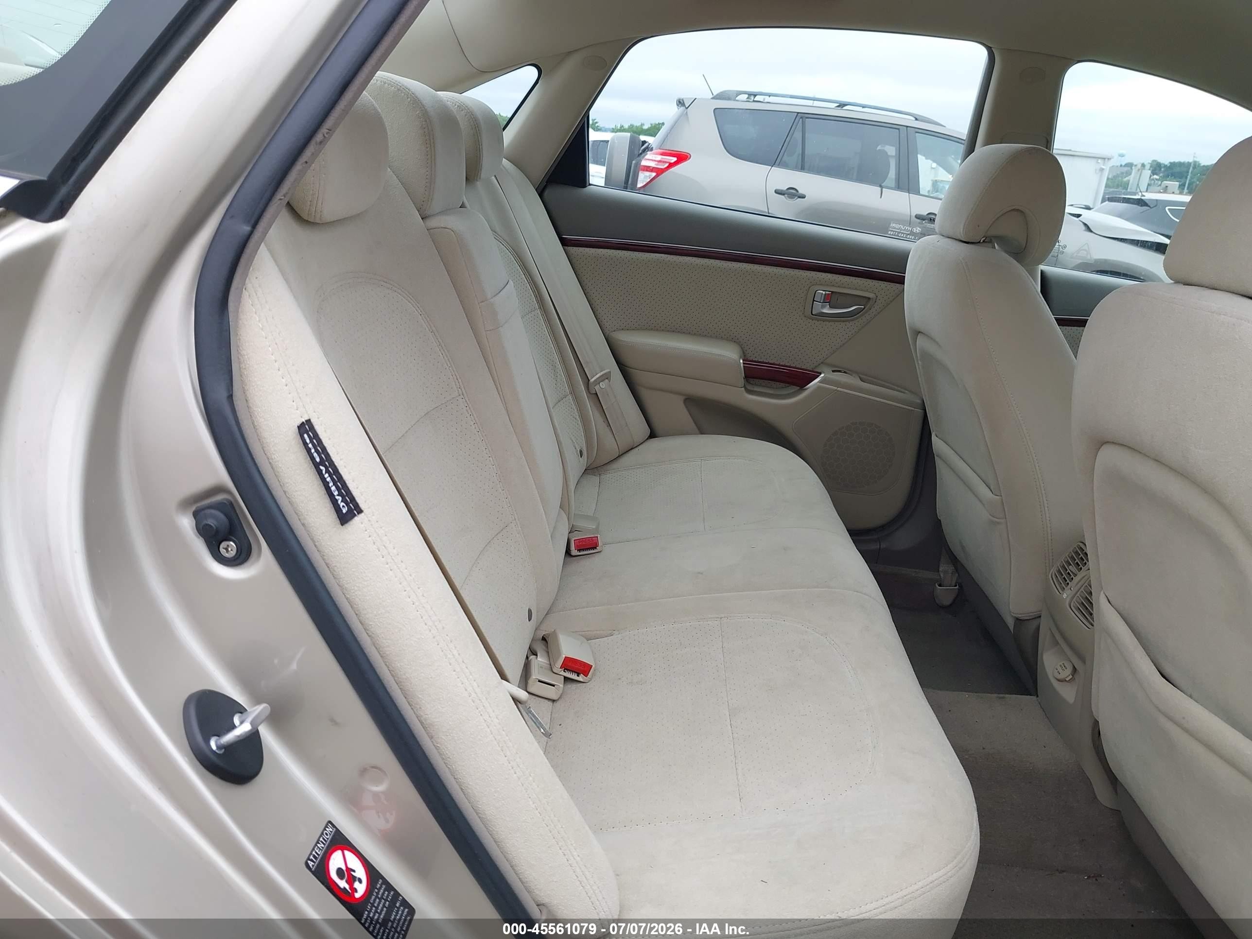 2008 Hyundai Azera Gls Серебряный vin: KMHFC46D58A320595