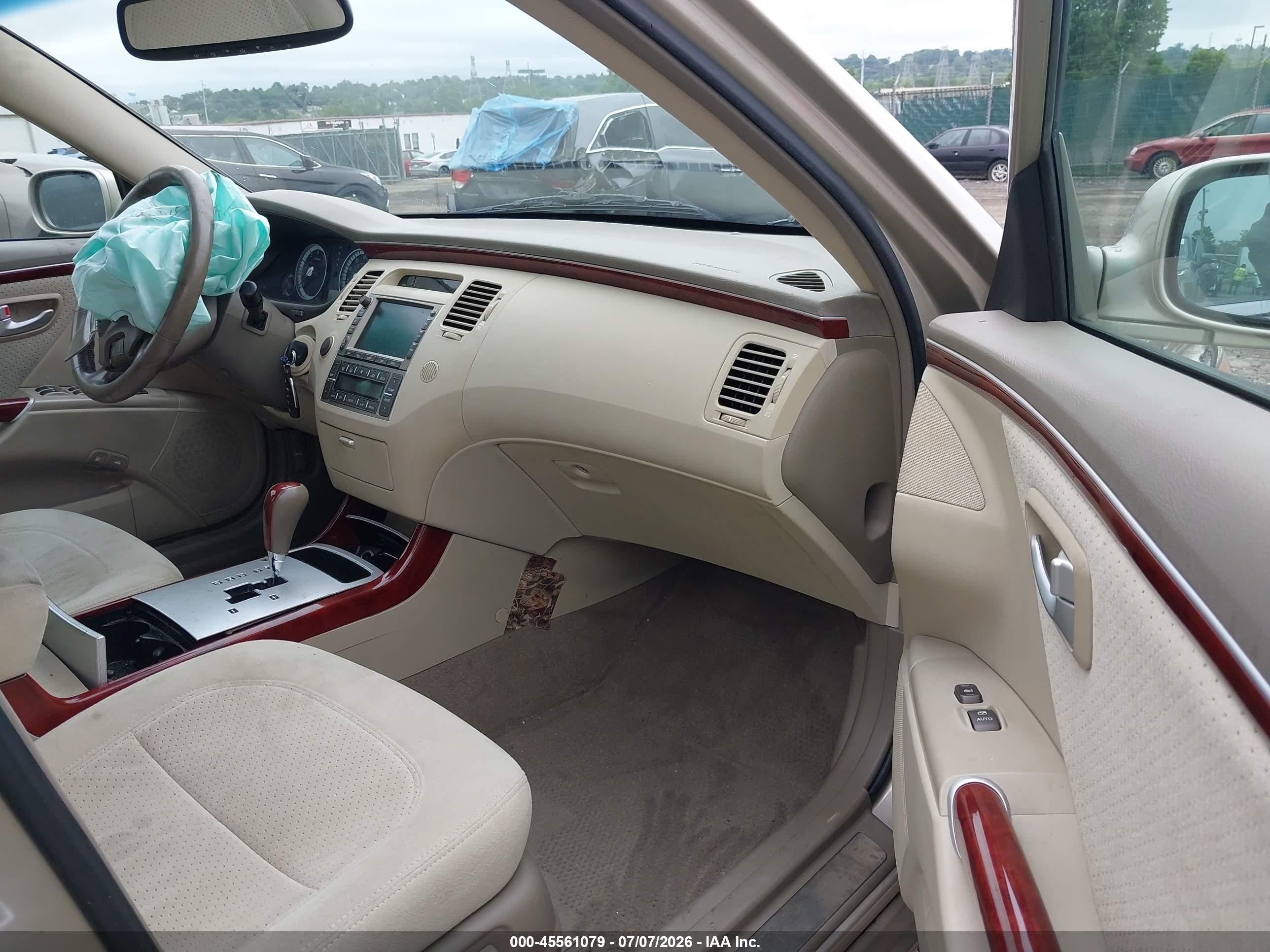 2008 Hyundai Azera Gls Серебряный vin: KMHFC46D58A320595