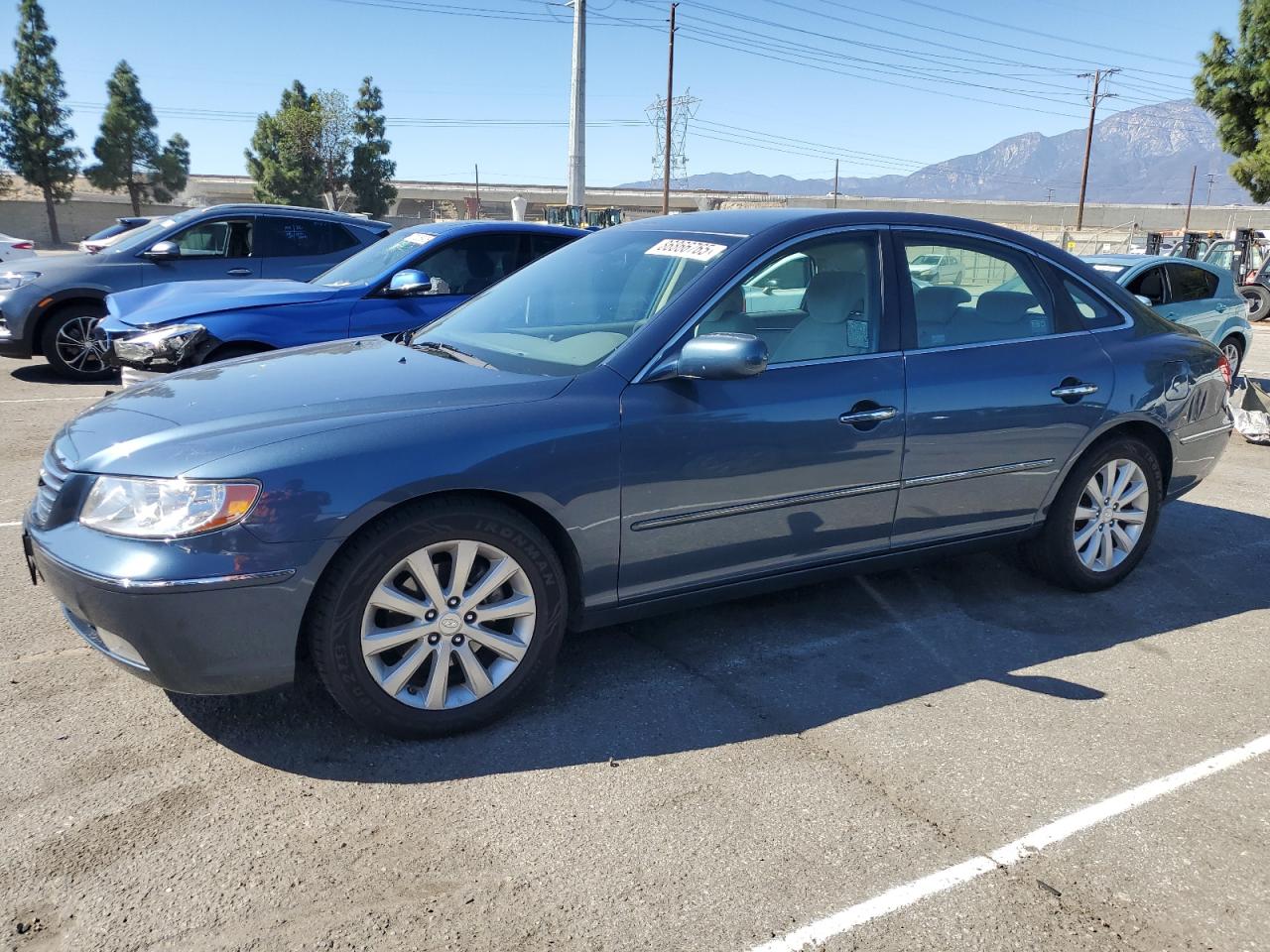 2009 Hyundai Azera Gls Blue vin: KMHFC46D59A348401