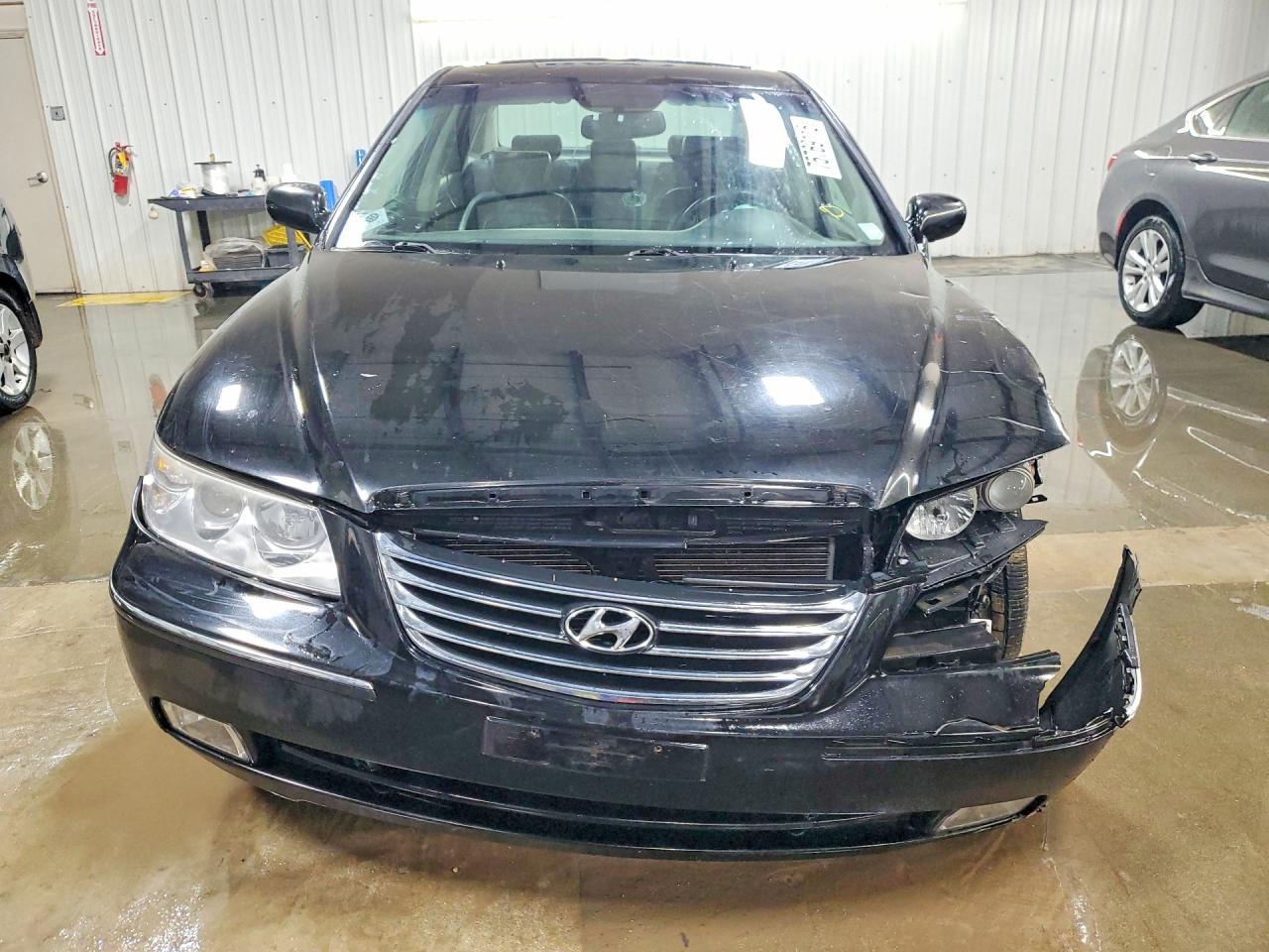 2009 Hyundai Azera Gls Black vin: KMHFC46D59A351296