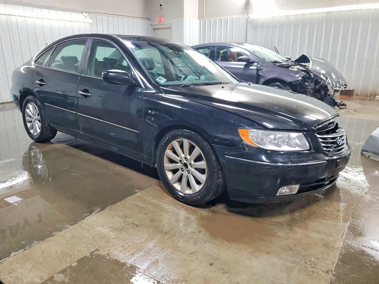 2009 Hyundai Azera Gls Black vin: KMHFC46D59A351296