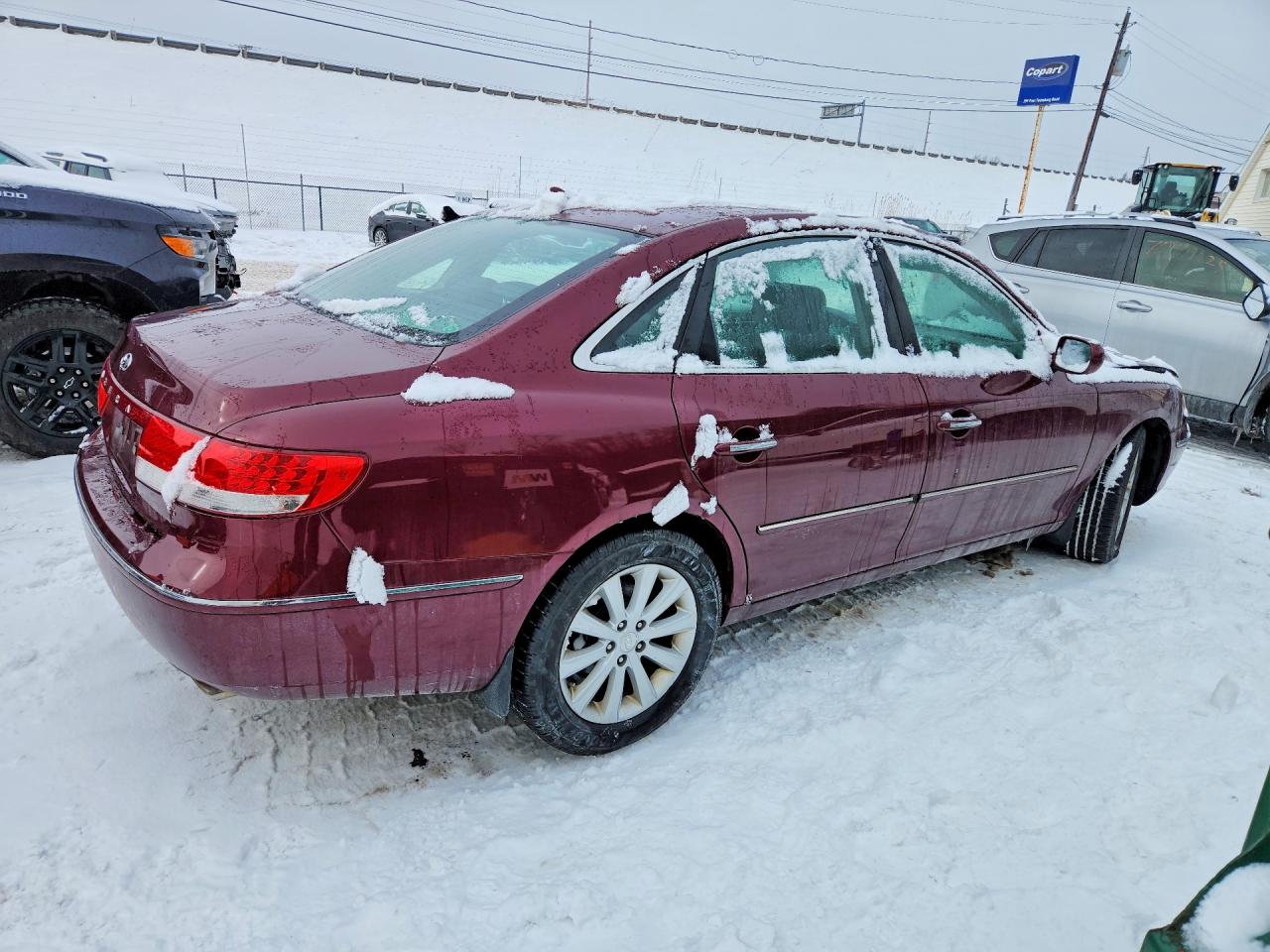 2009 Hyundai Azera Gls Коричневый vin: KMHFC46D79A352045