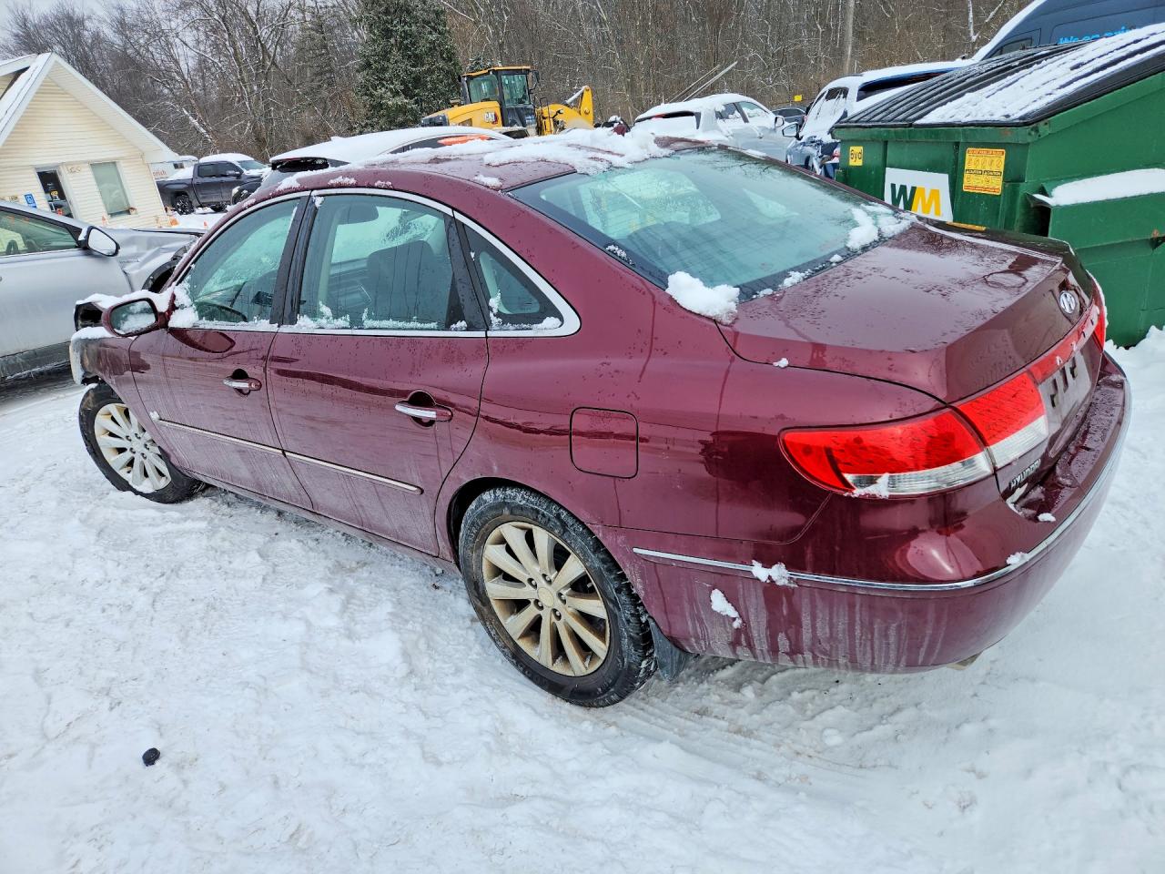 2009 Hyundai Azera Gls Коричневый vin: KMHFC46D79A352045