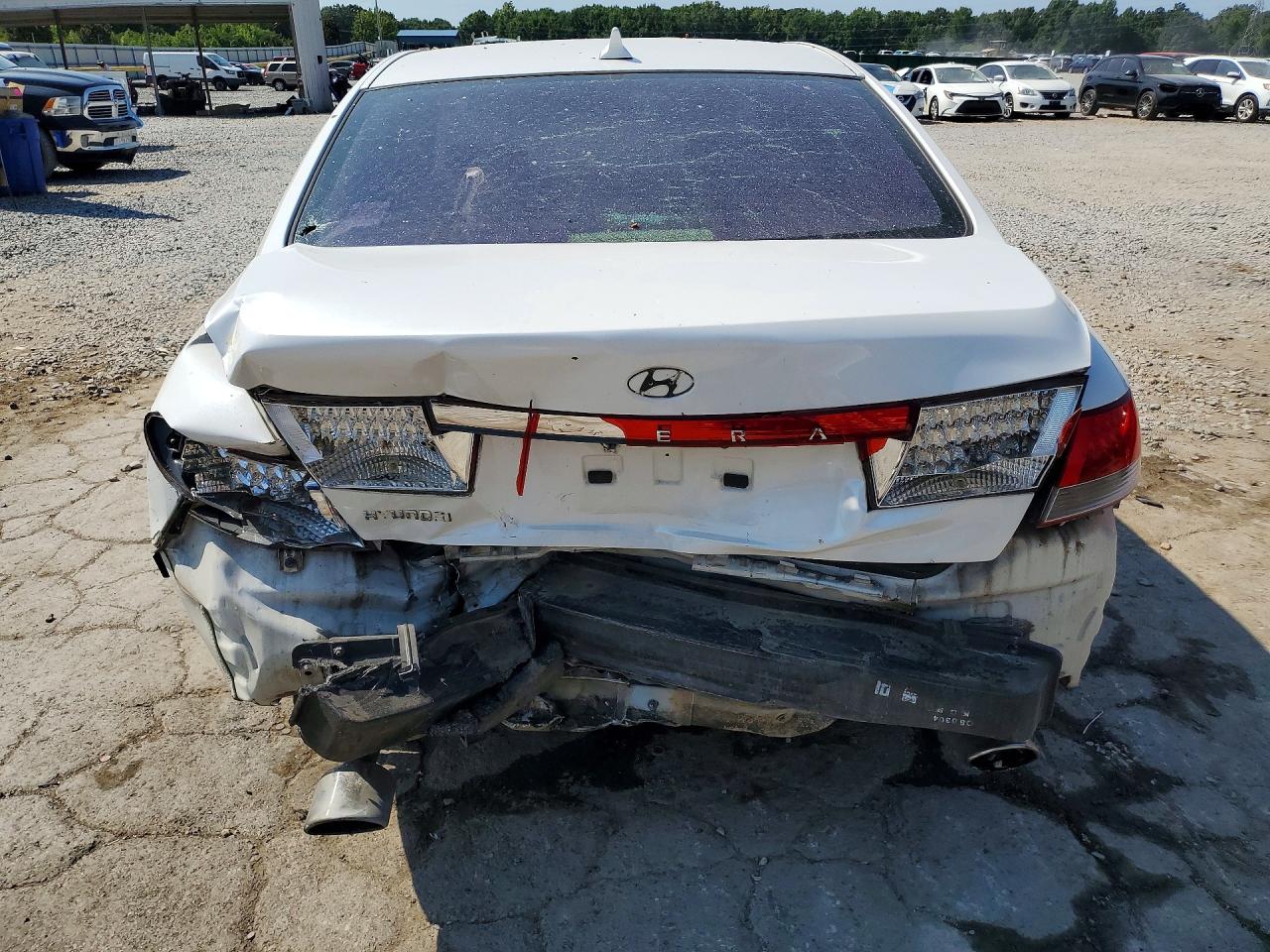 2009 Hyundai Azera Gls White vin: KMHFC46D79A354510