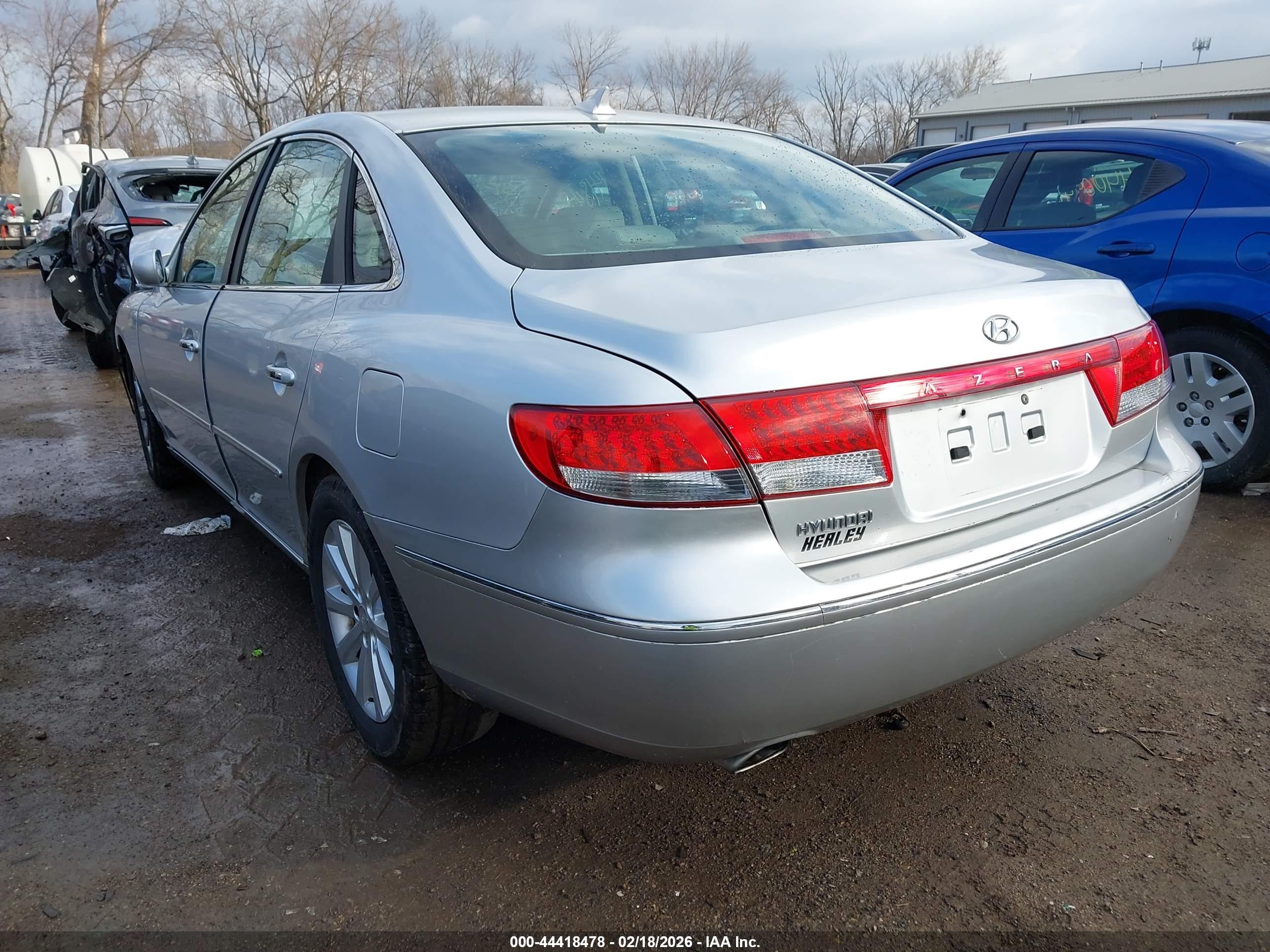 2009 Hyundai Azera Gls Silver vin: KMHFC46D89A352135