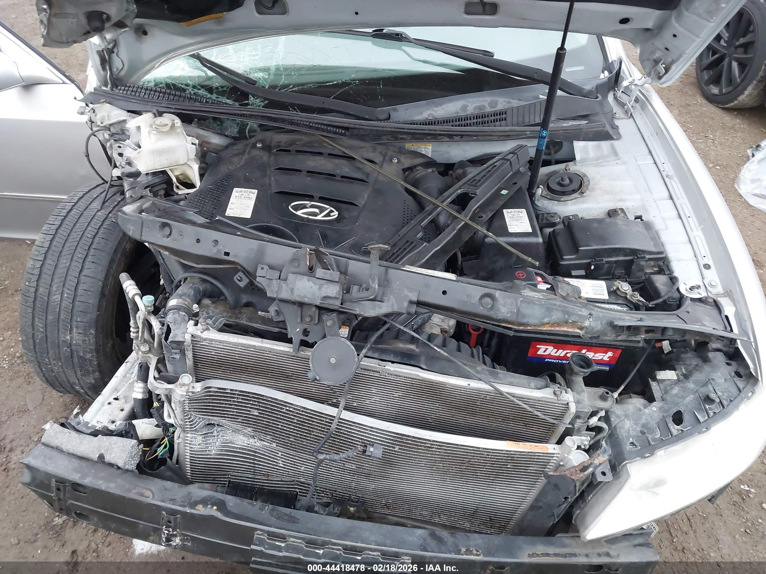 2009 Hyundai Azera Gls Silver vin: KMHFC46D89A352135