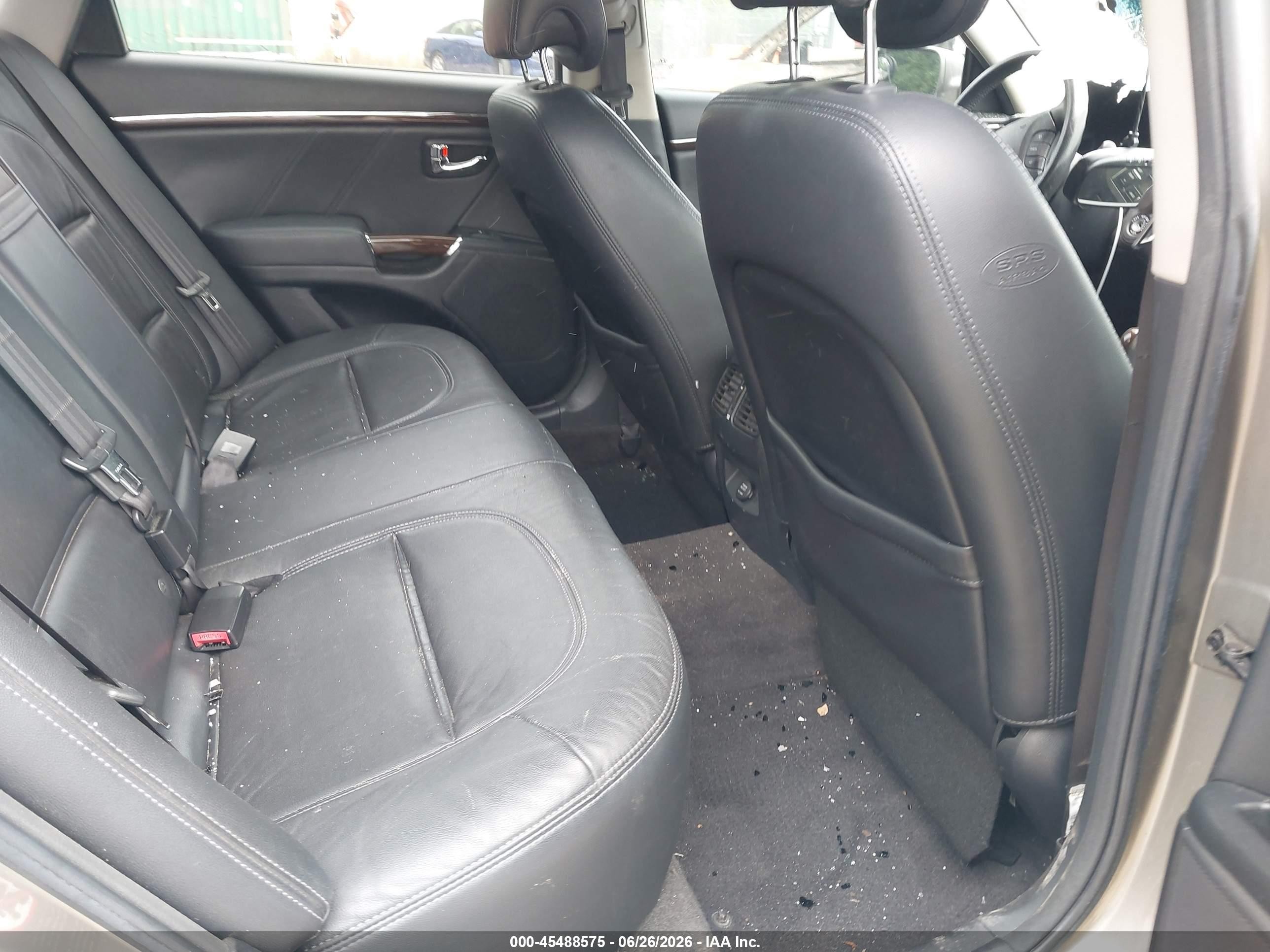2009 Hyundai Azera Gls Серебряный vin: KMHFC46D99A371602