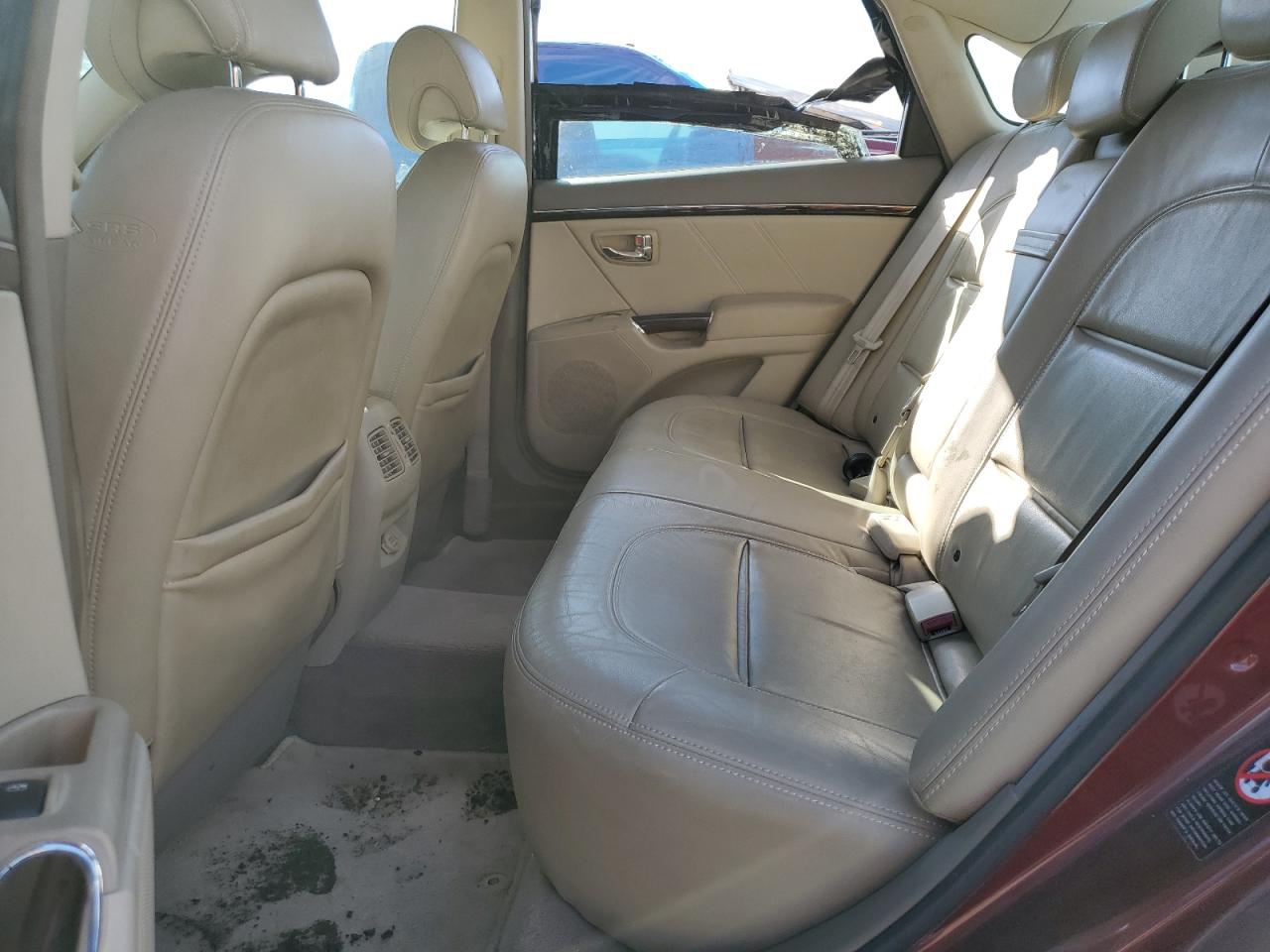 2009 Hyundai Azera Gls Burgundy vin: KMHFC46DX9A358647
