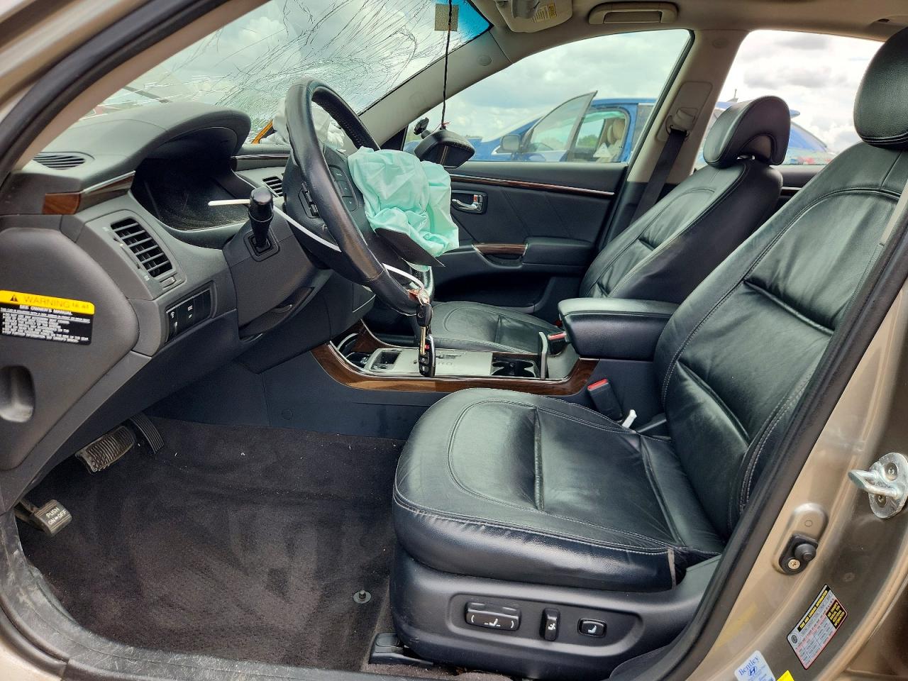 2009 Hyundai Azera Gls Gray vin: KMHFC46DX9A360513