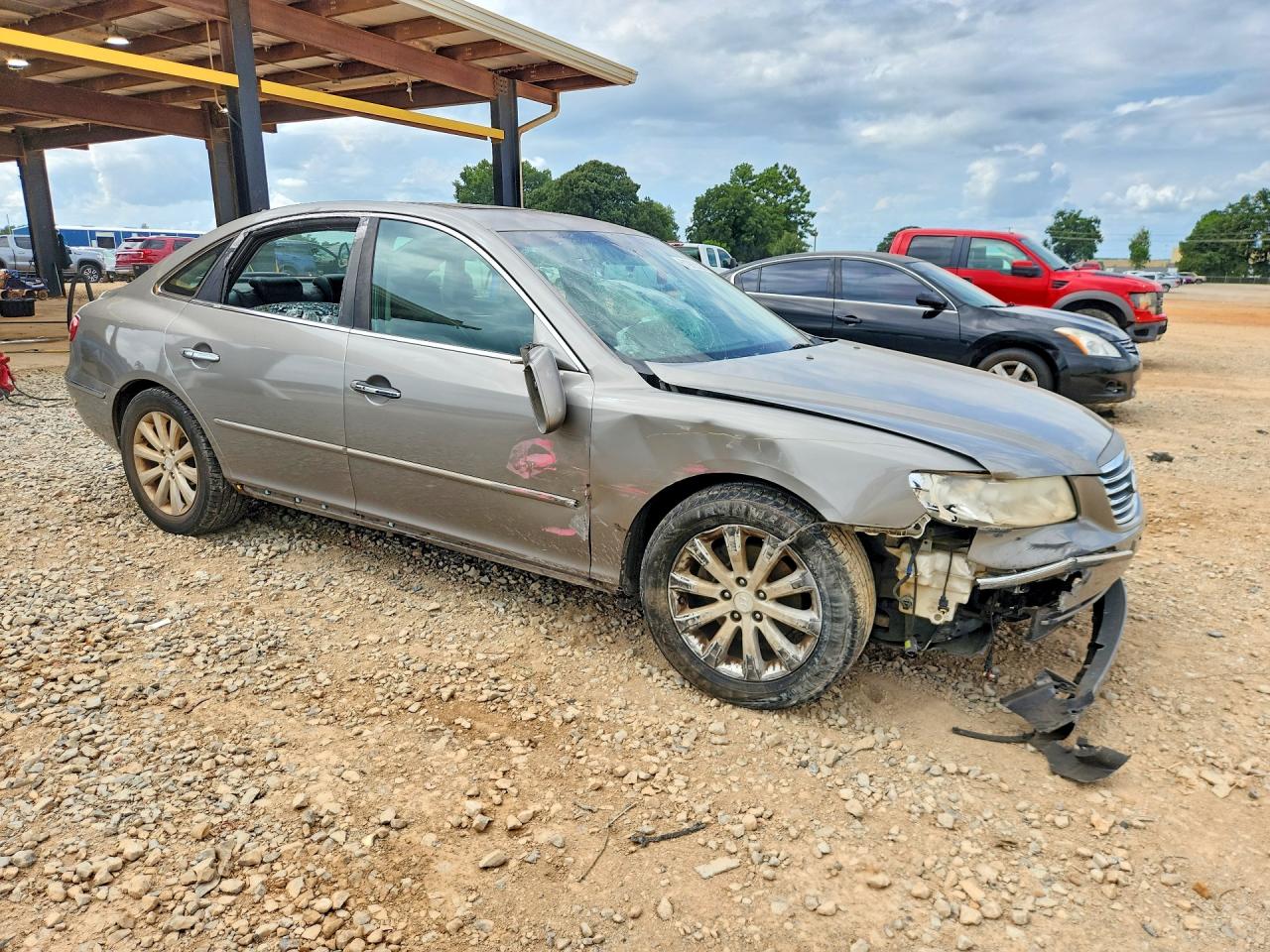 2009 Hyundai Azera Gls Gray vin: KMHFC46DX9A360513
