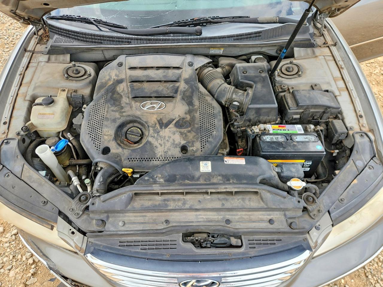 2009 Hyundai Azera Gls Gray vin: KMHFC46DX9A360513