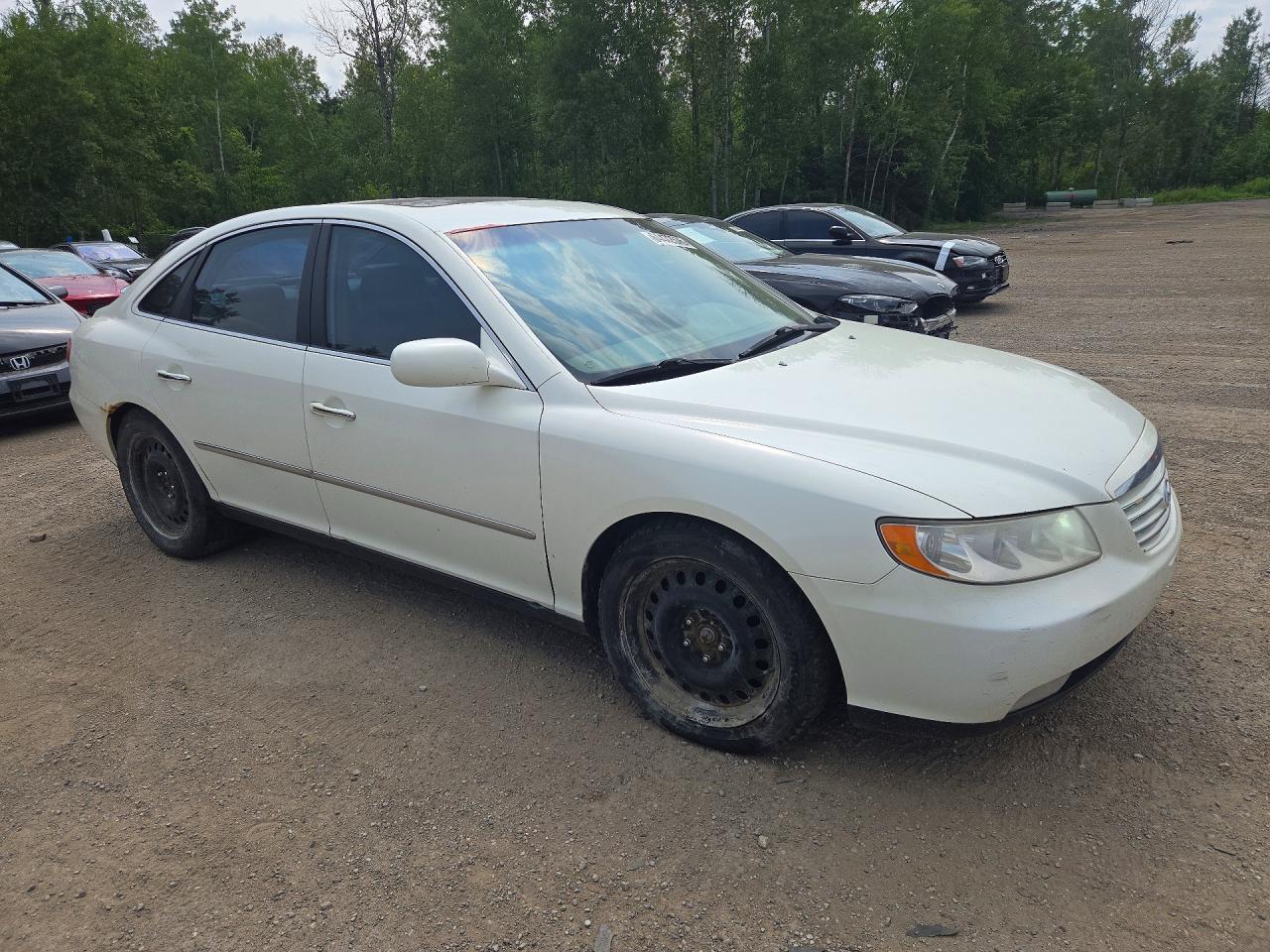 2006 Hyundai Azera Se Белый vin: KMHFC46F06A036340