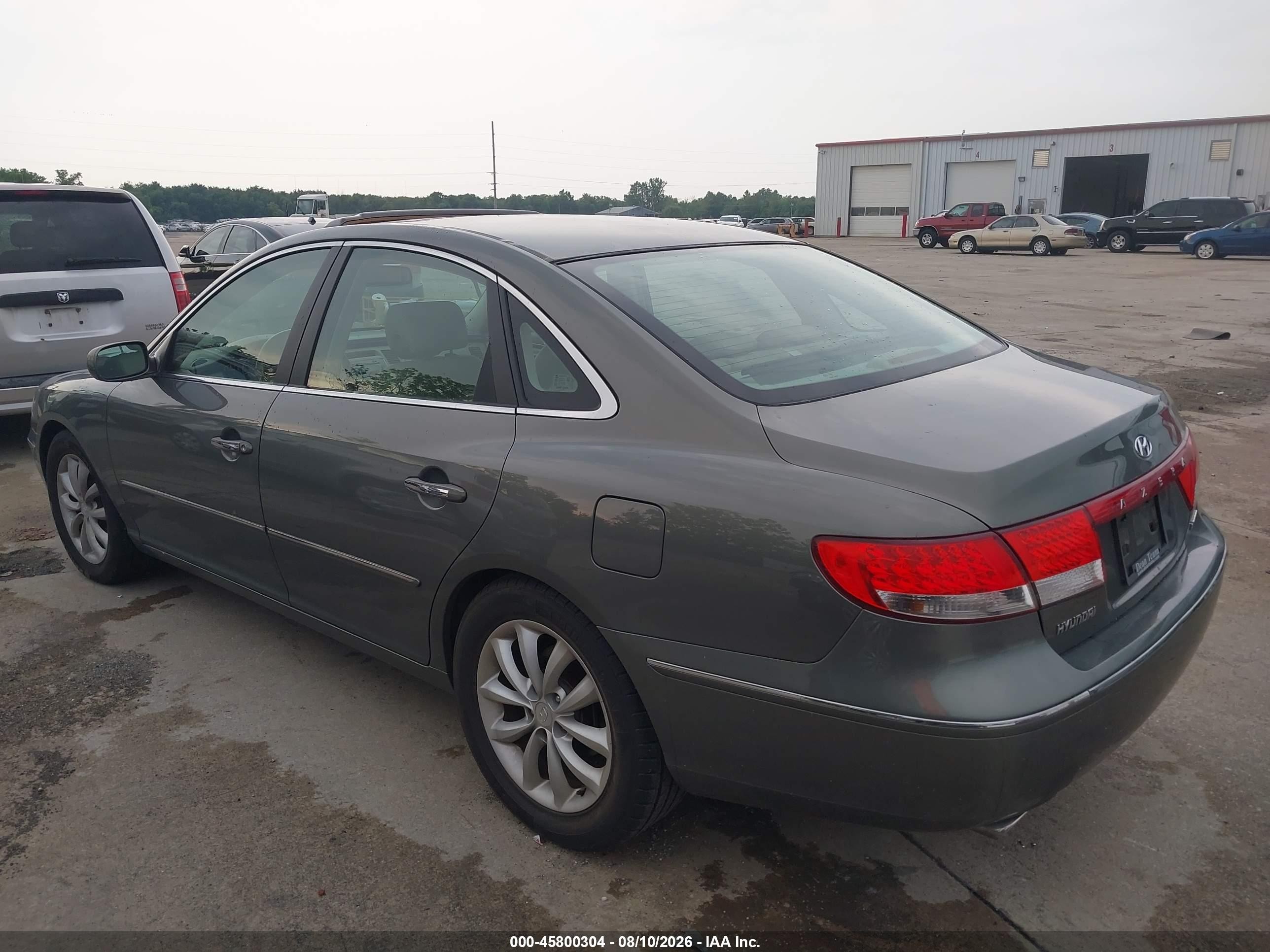 2006 Hyundai Azera Se/limited Gray vin: KMHFC46F06A061836