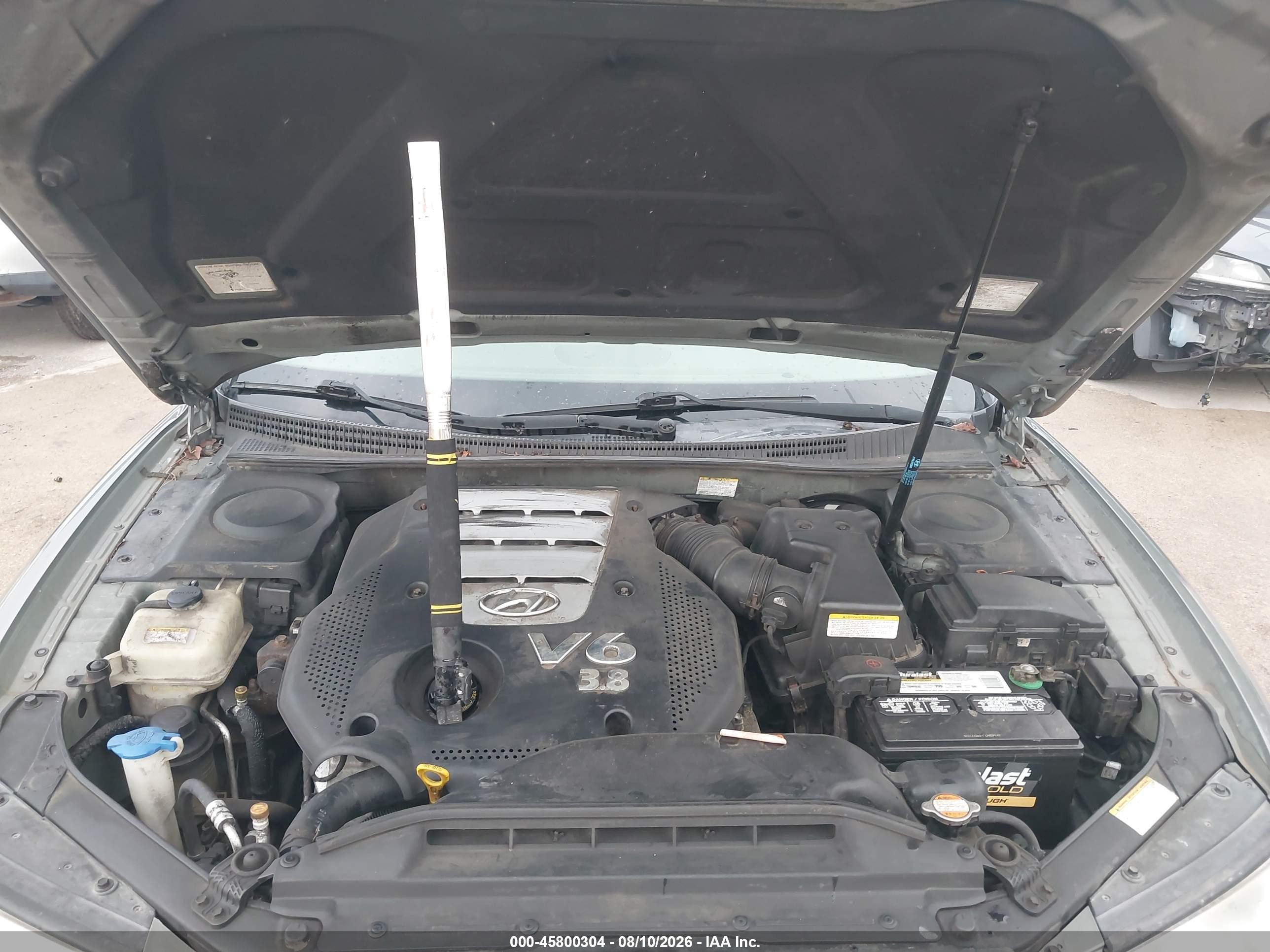 2006 Hyundai Azera Se/limited Gray vin: KMHFC46F06A061836