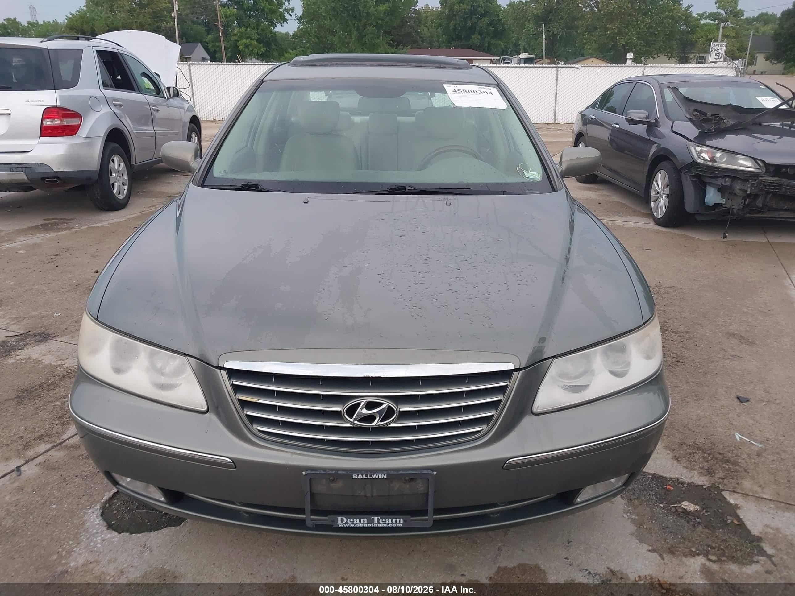2006 Hyundai Azera Se/limited Gray vin: KMHFC46F06A061836