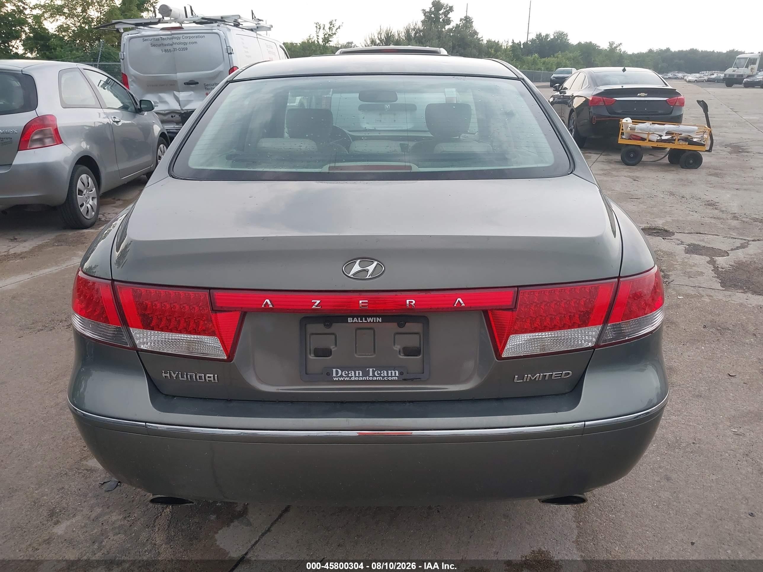 2006 Hyundai Azera Se/limited Gray vin: KMHFC46F06A061836