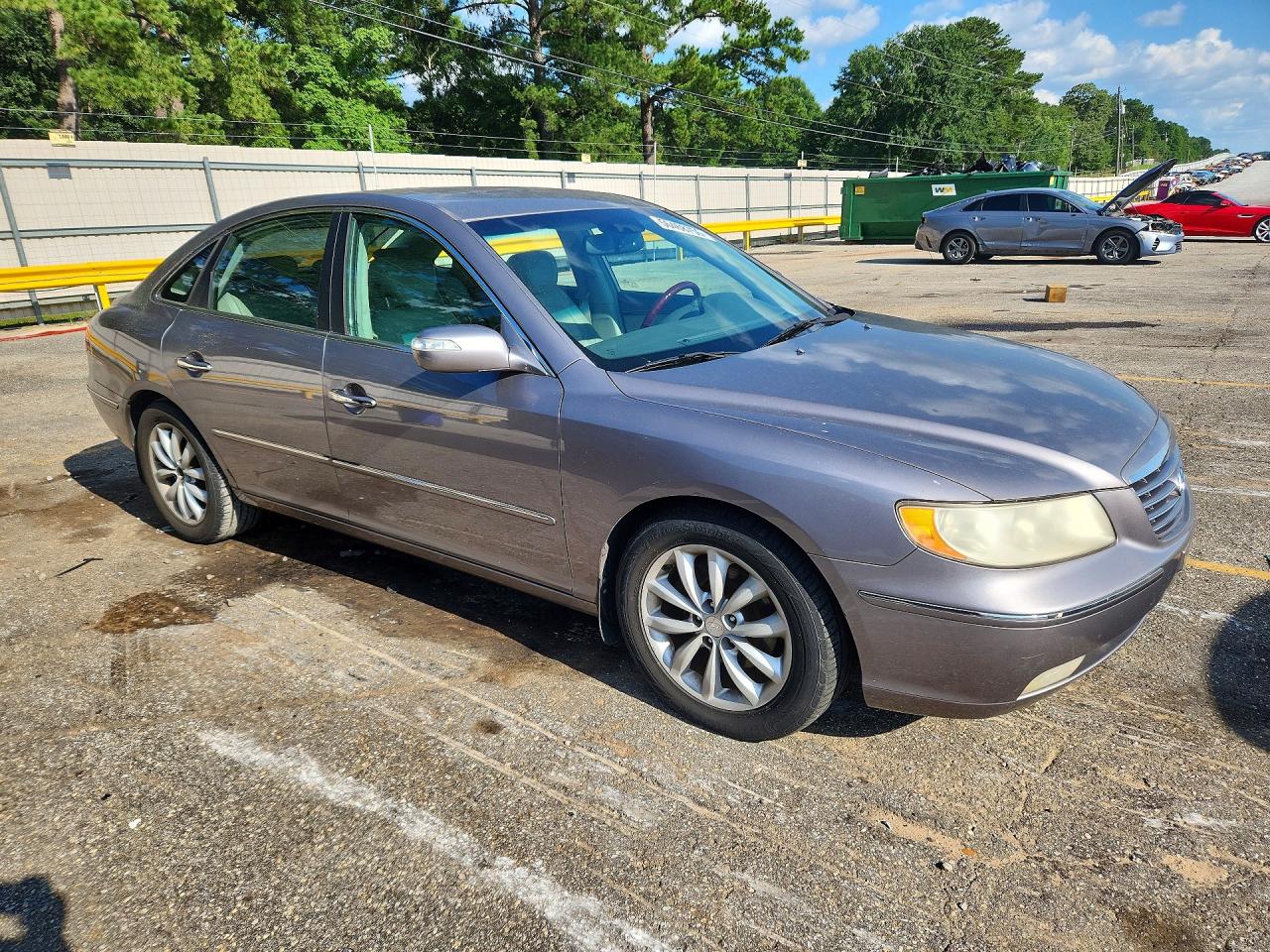 2007 Hyundai Azera Se Silver vin: KMHFC46F07A213566