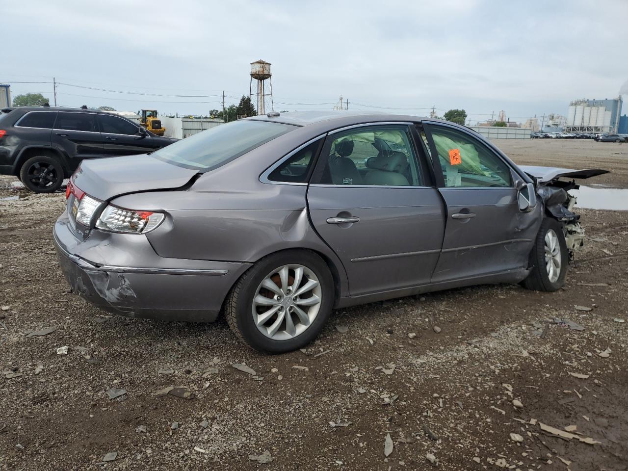 2007 Hyundai Azera Se Silver vin: KMHFC46F07A226110