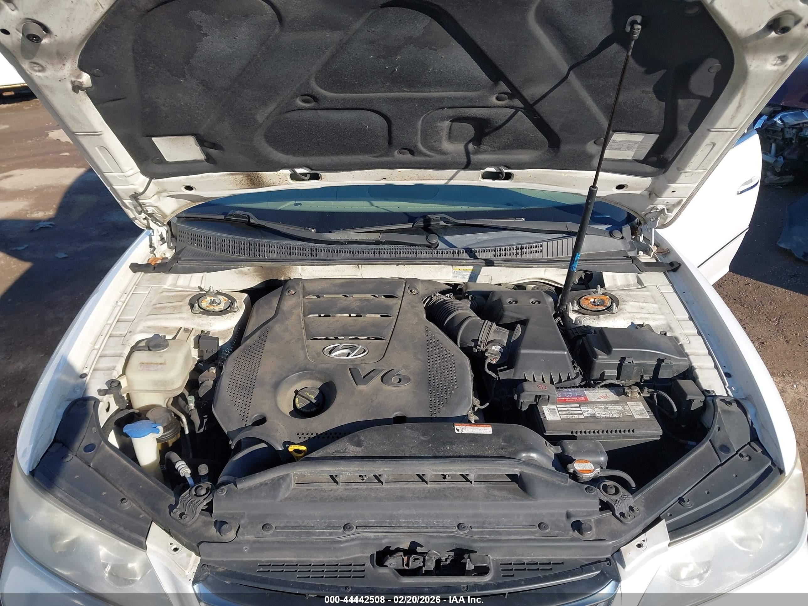 2009 Hyundai Azera Limited Белый vin: KMHFC46F09A374003