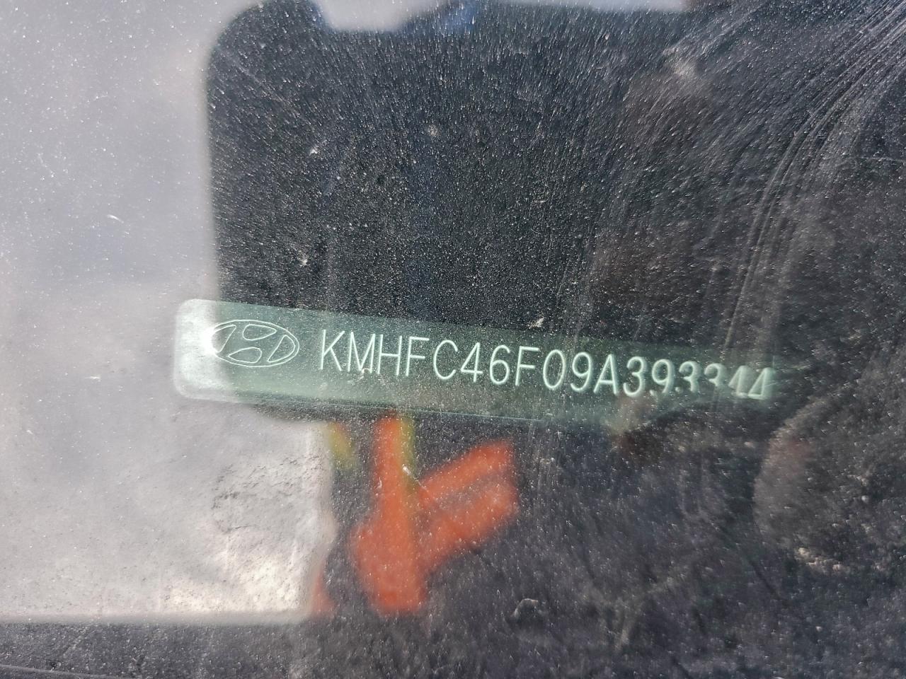 2009 Hyundai Azera Se Black vin: KMHFC46F09A393344