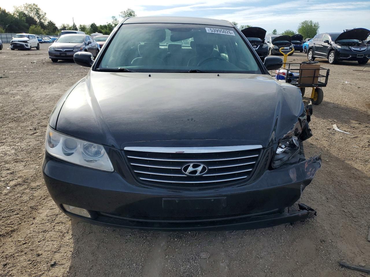 2006 Hyundai Azera Se Black vin: KMHFC46F16A073610