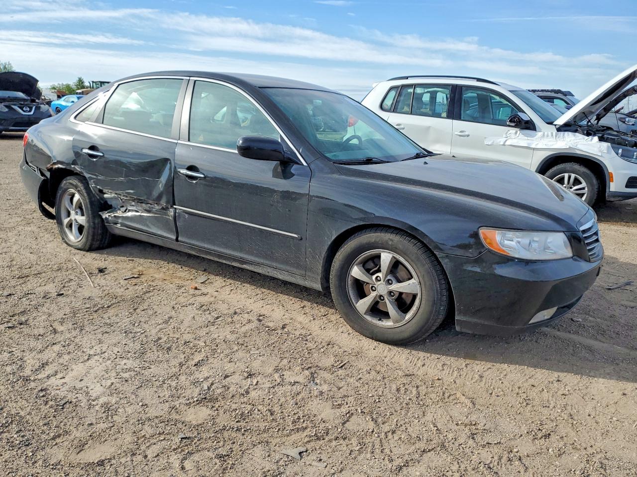 2006 Hyundai Azera Se Black vin: KMHFC46F16A073610