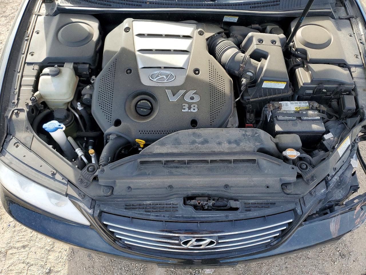 2006 Hyundai Azera Se Black vin: KMHFC46F16A073610