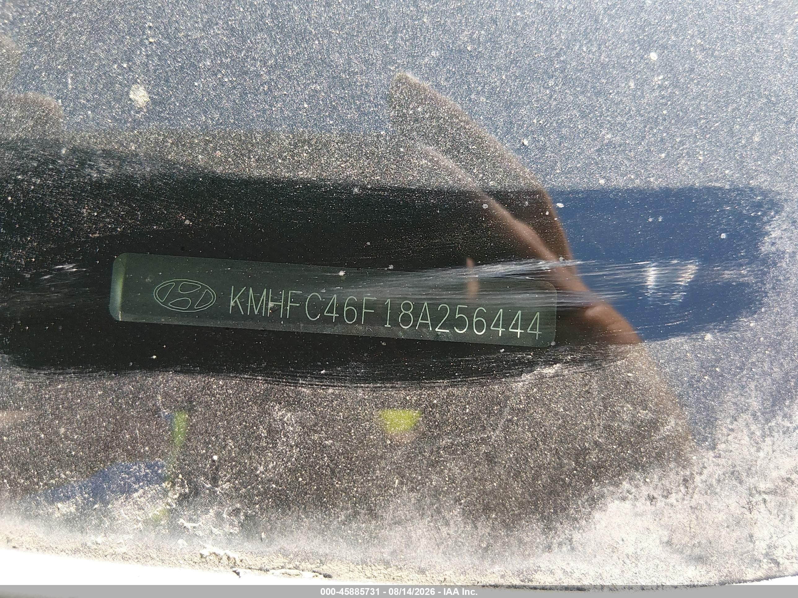 2008 Hyundai Azera Limited Silver vin: KMHFC46F18A256444
