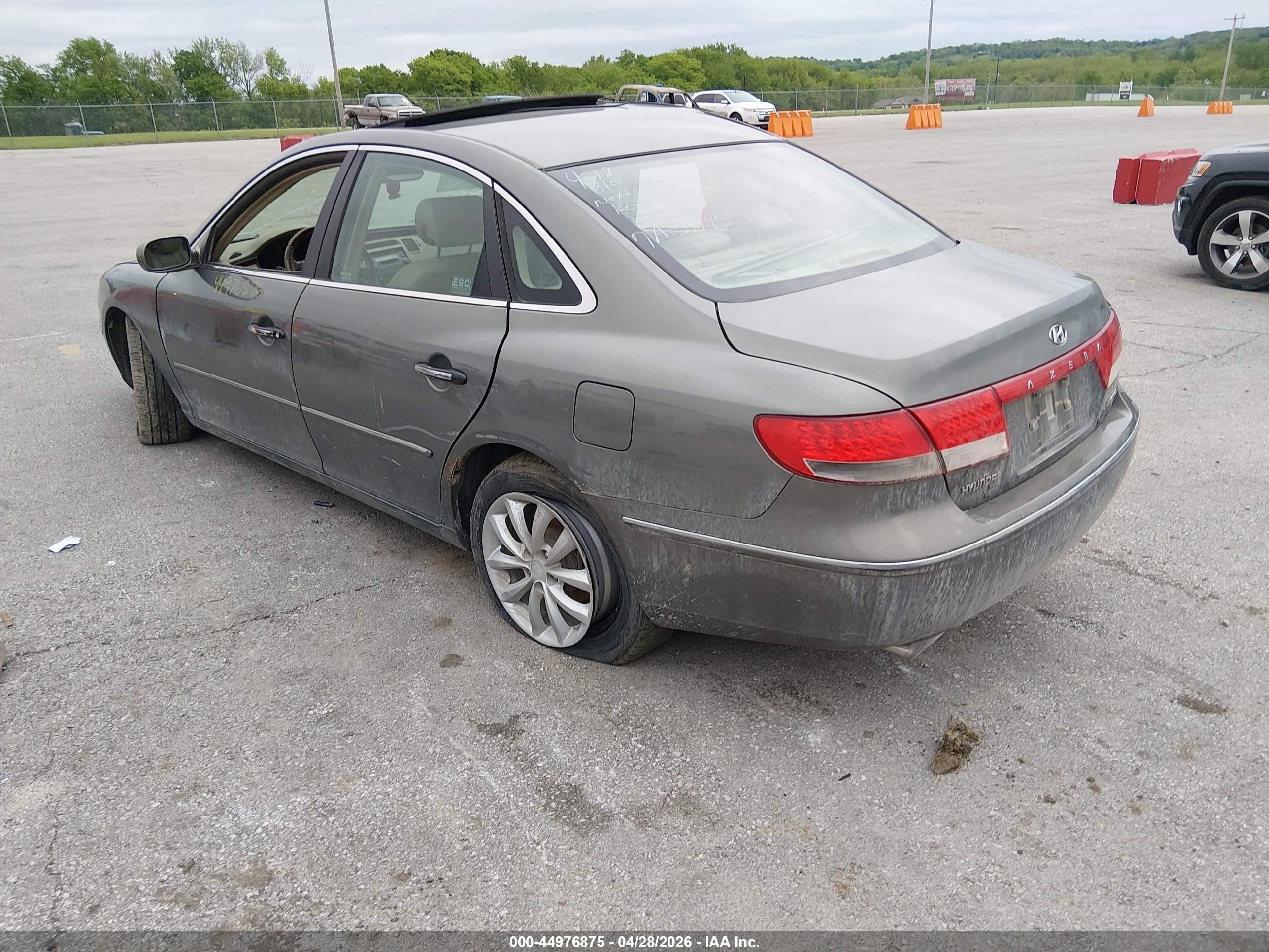 2007 Hyundai Azera Limited/se Green vin: KMHFC46F27A154195