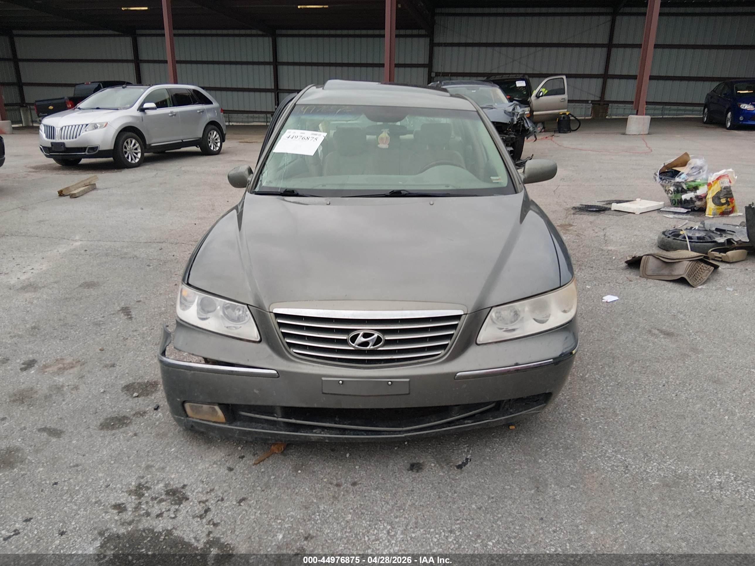 2007 Hyundai Azera Limited/se Green vin: KMHFC46F27A154195