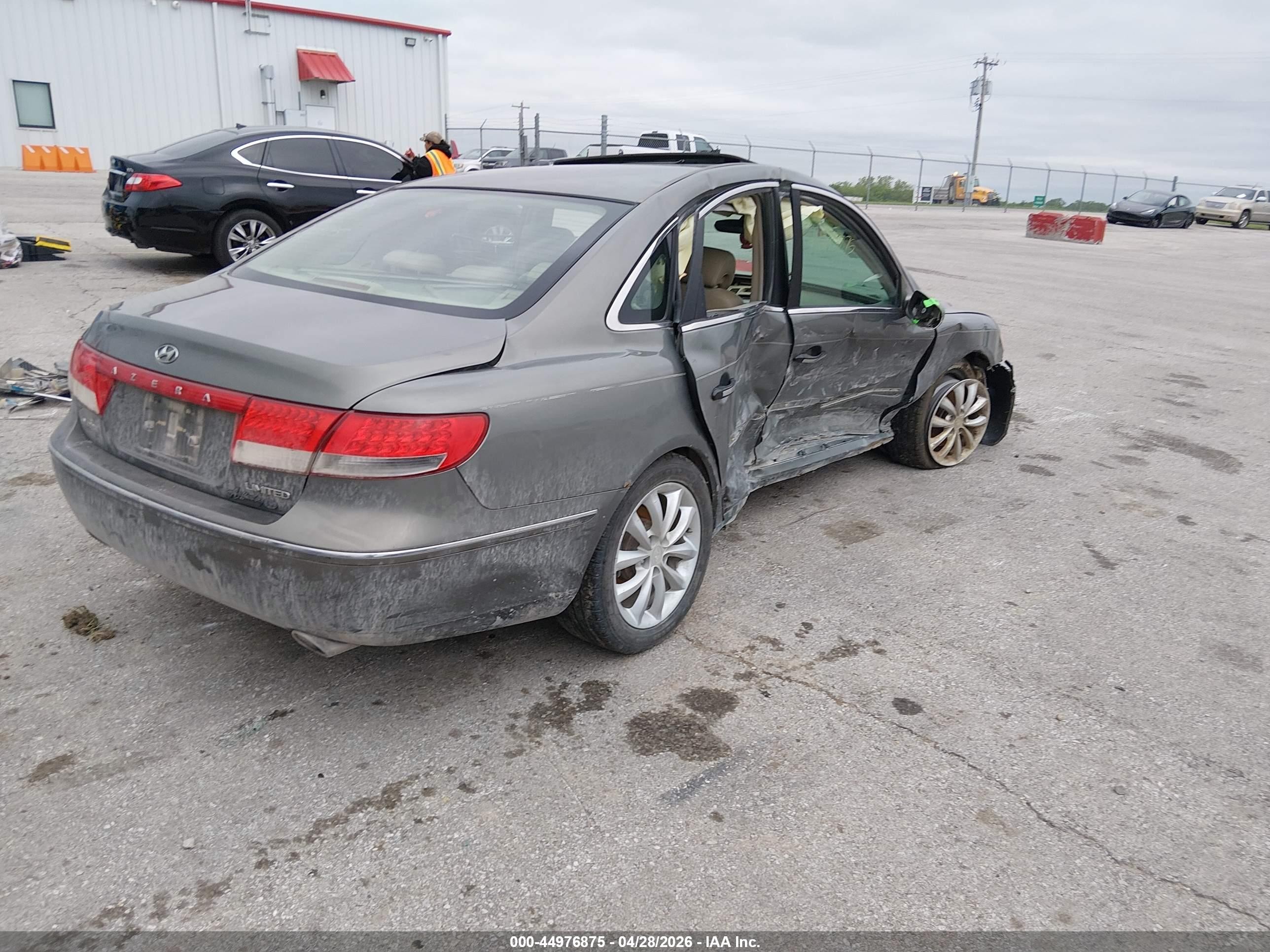 2007 Hyundai Azera Limited/se Green vin: KMHFC46F27A154195