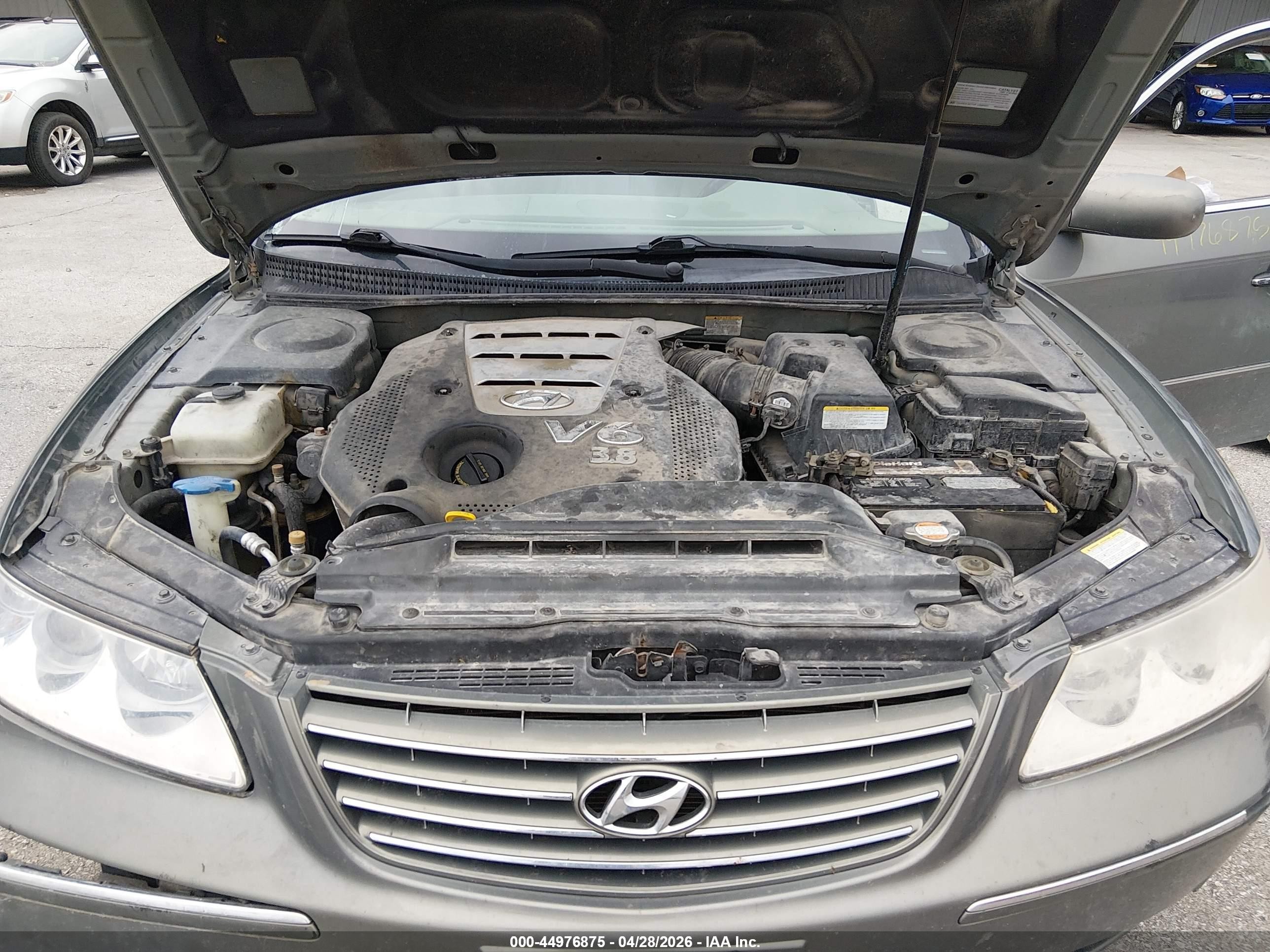 2007 Hyundai Azera Limited/se Green vin: KMHFC46F27A154195