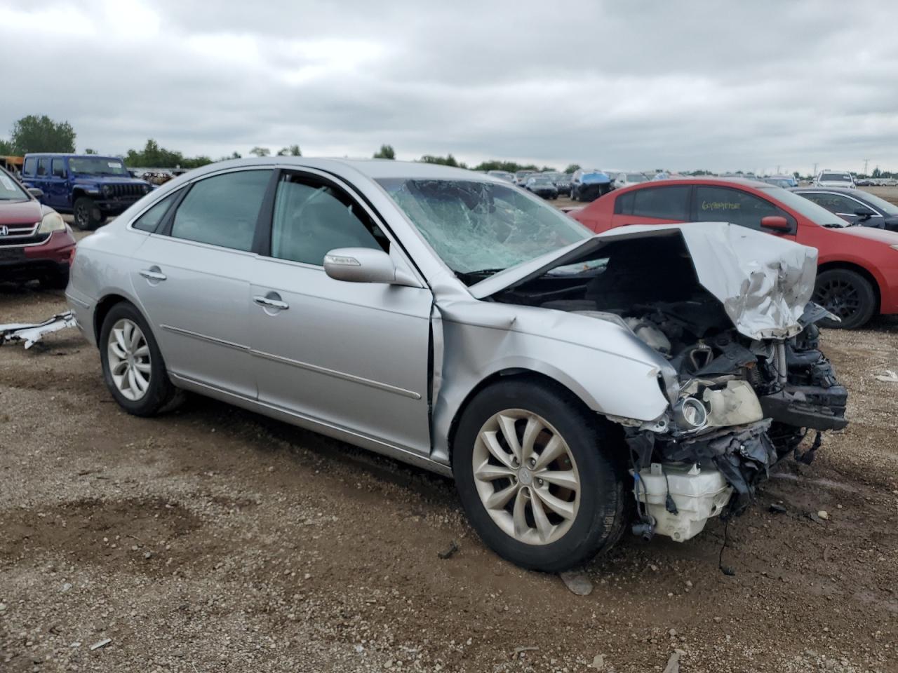 2007 Hyundai Azera Se Серебряный vin: KMHFC46F27A171949