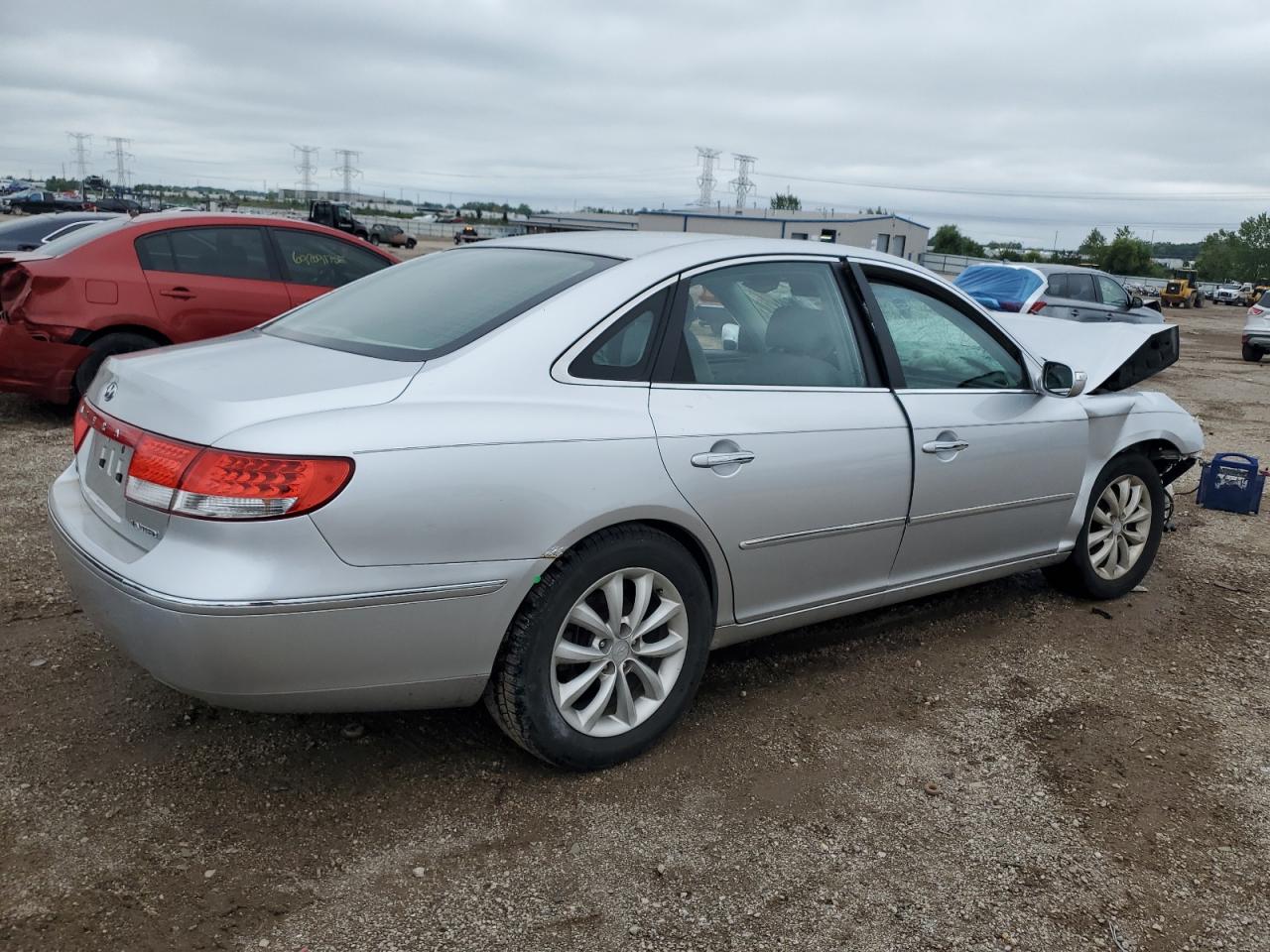 2007 Hyundai Azera Se Серебряный vin: KMHFC46F27A171949