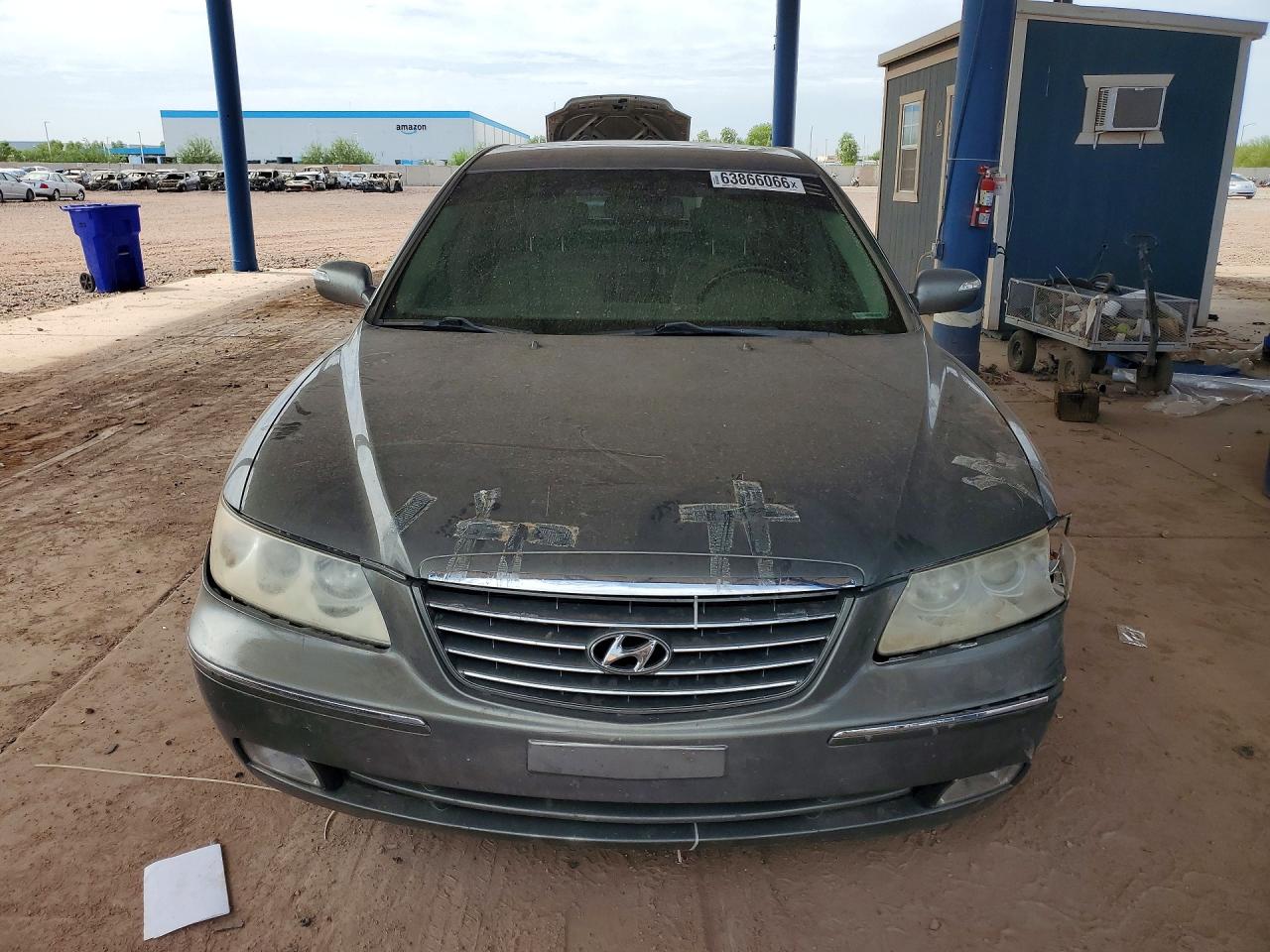 2007 Hyundai Azera Se Серый vin: KMHFC46F27A190405