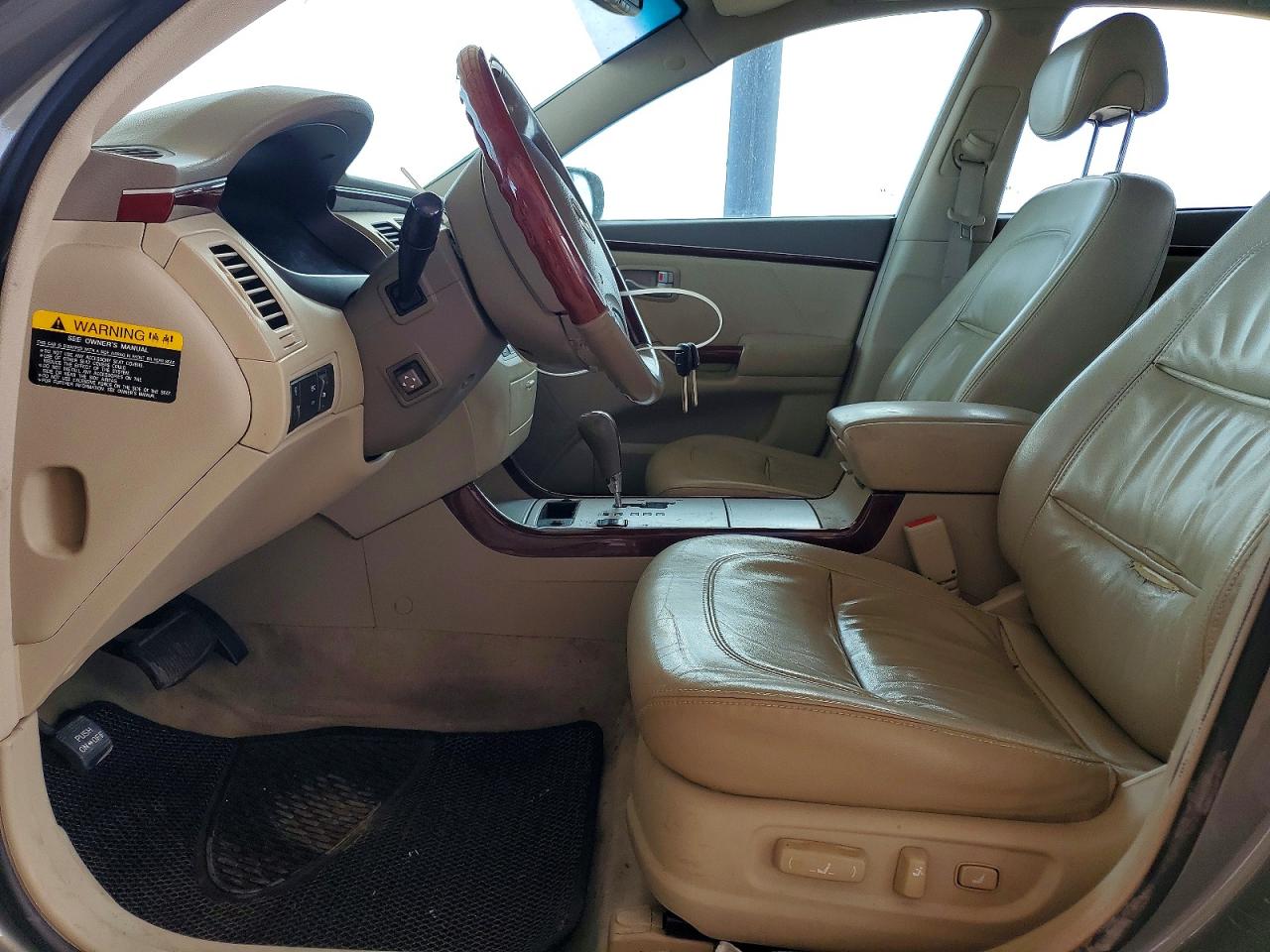 2007 Hyundai Azera Se Серый vin: KMHFC46F27A190405