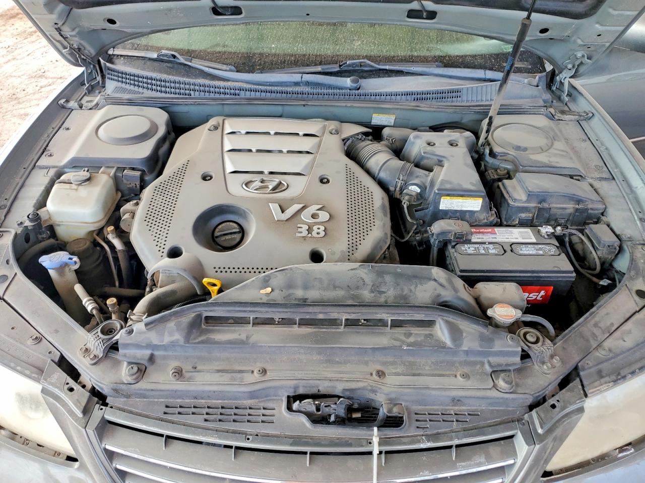 2007 Hyundai Azera Se Серый vin: KMHFC46F27A190405