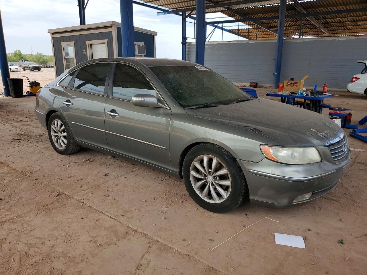 2007 Hyundai Azera Se Серый vin: KMHFC46F27A190405