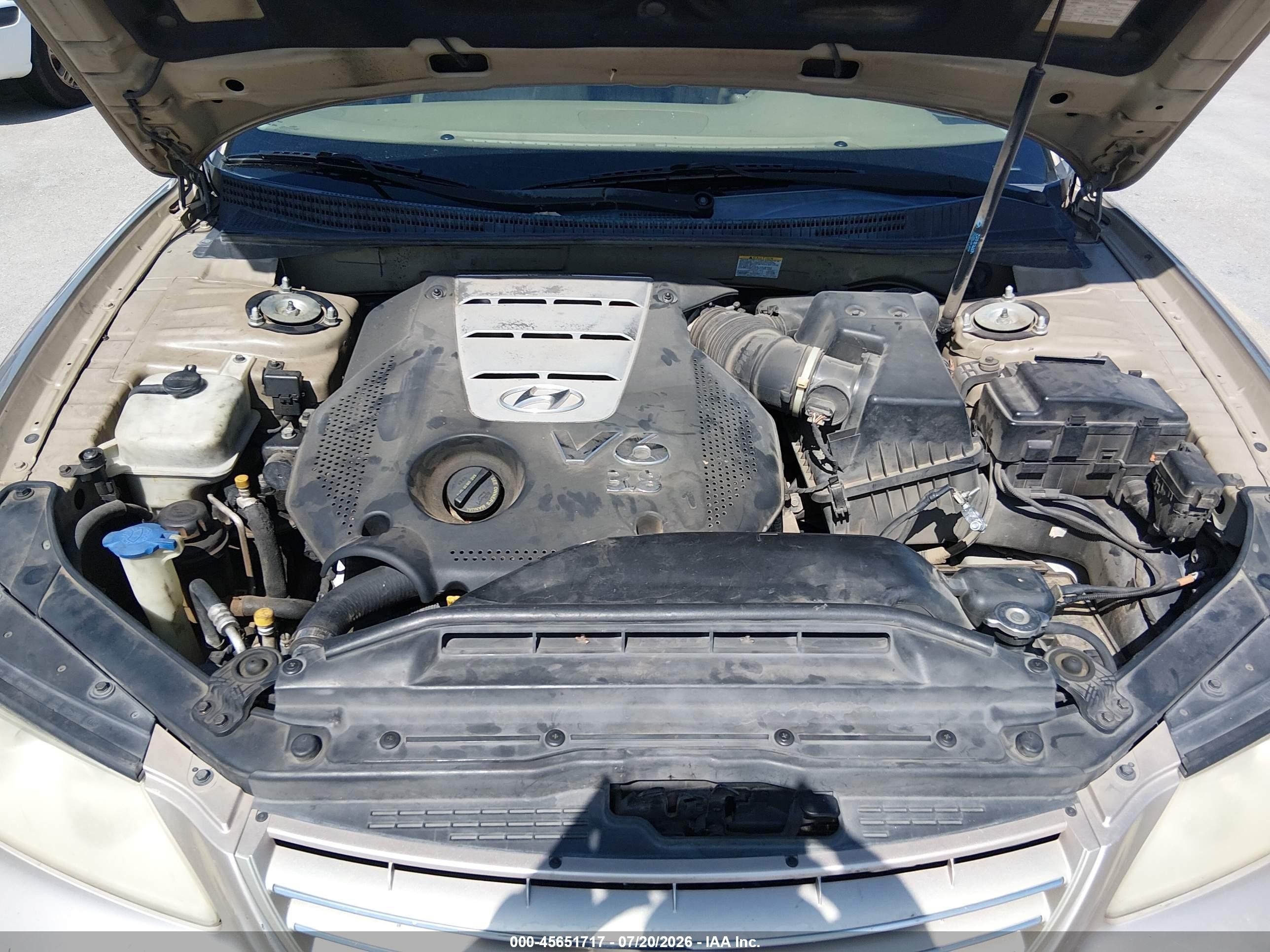 2008 Hyundai Azera Limited Gold vin: KMHFC46F28A297035