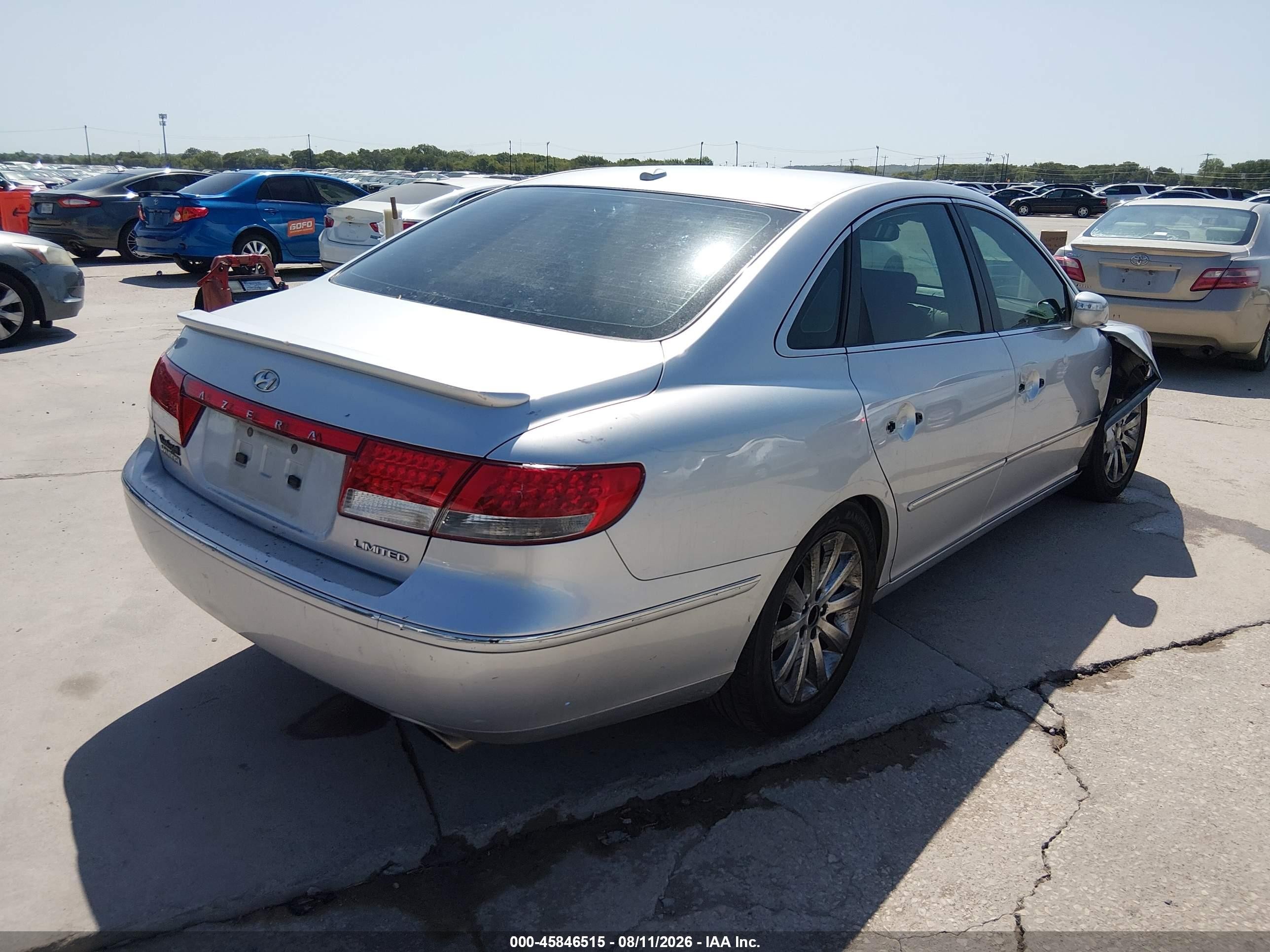 2009 Hyundai Azera Limited Gray vin: KMHFC46F29A358031