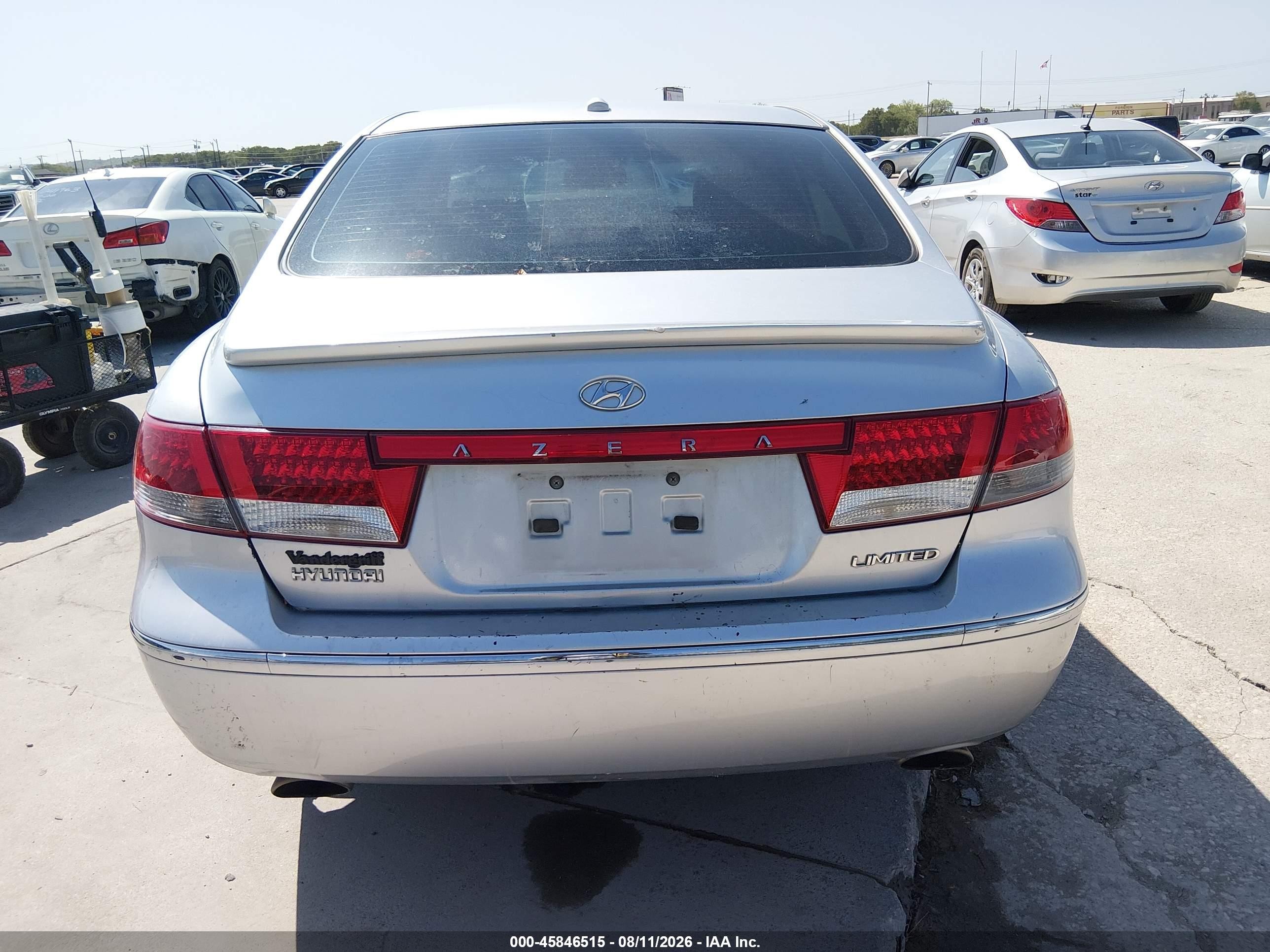 2009 Hyundai Azera Limited Gray vin: KMHFC46F29A358031