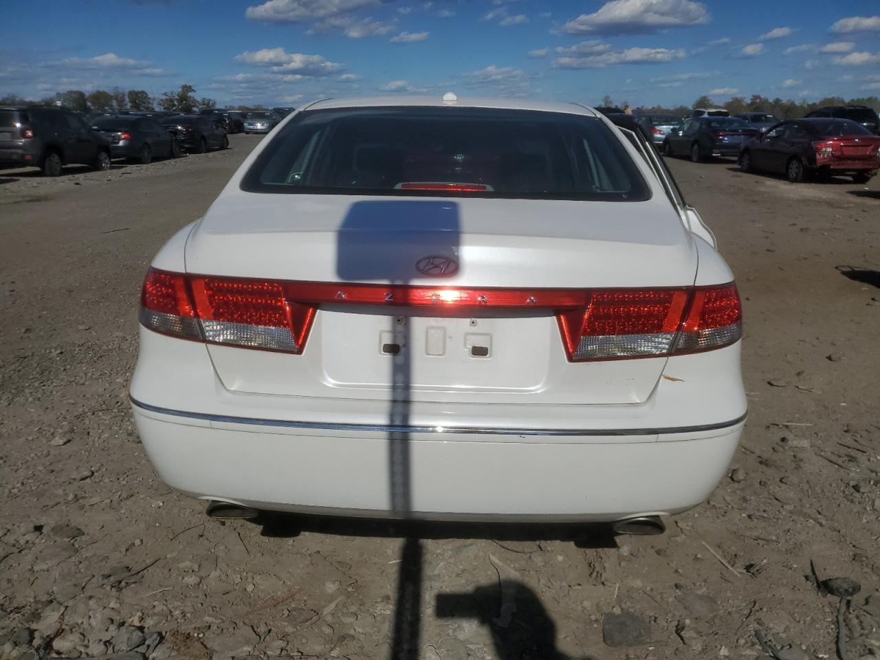 2009 Hyundai Azera Se Белый vin: KMHFC46F29A370003